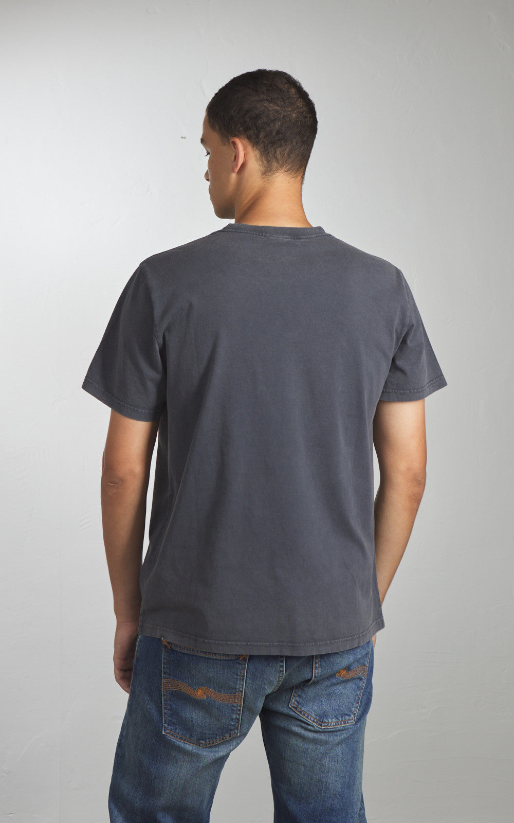 Nudie Jeans Roy Thriller Tracks T-Shirt Antracite