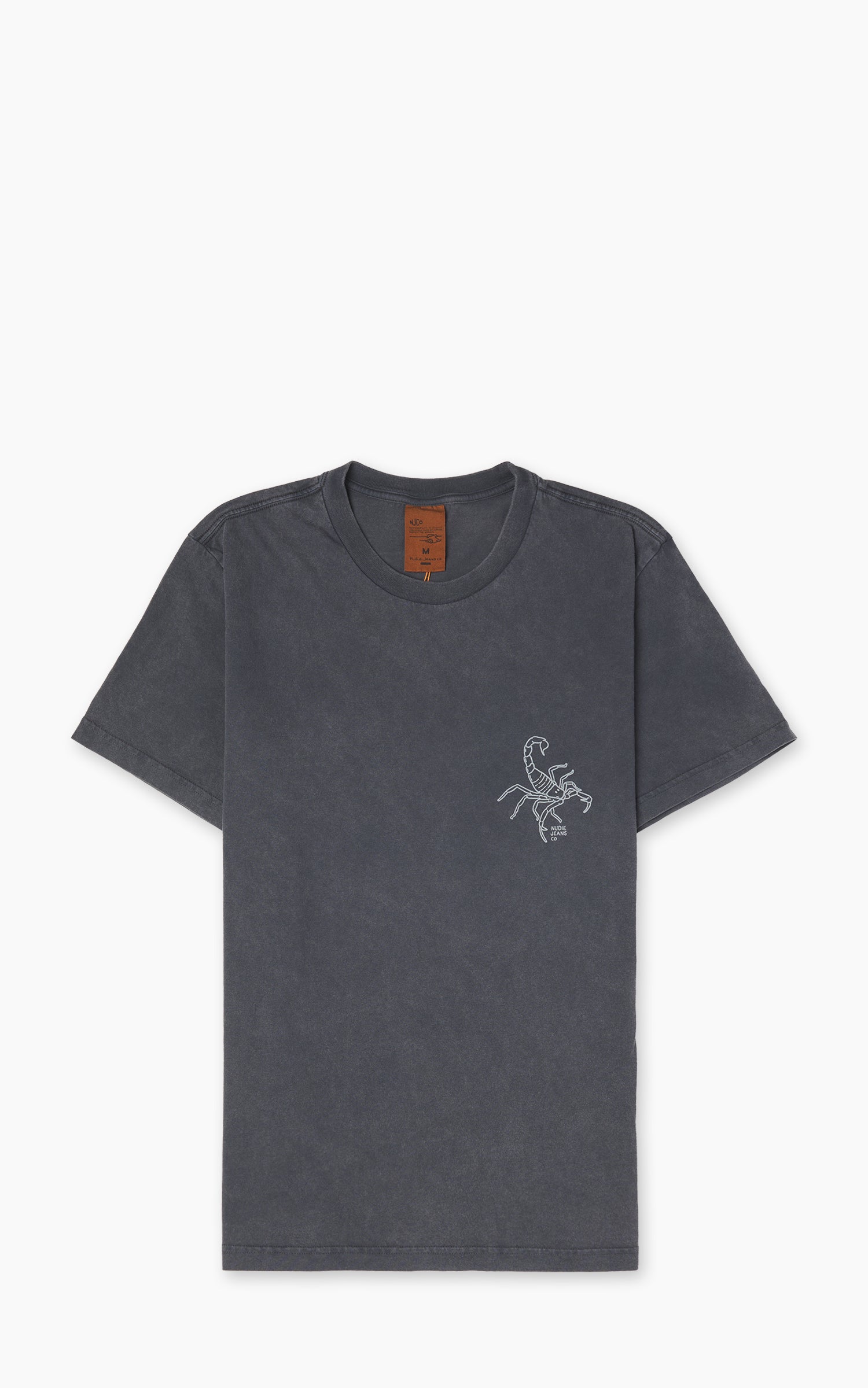 Nudie Jeans Roy Sand Tracks T-Shirt Antracite