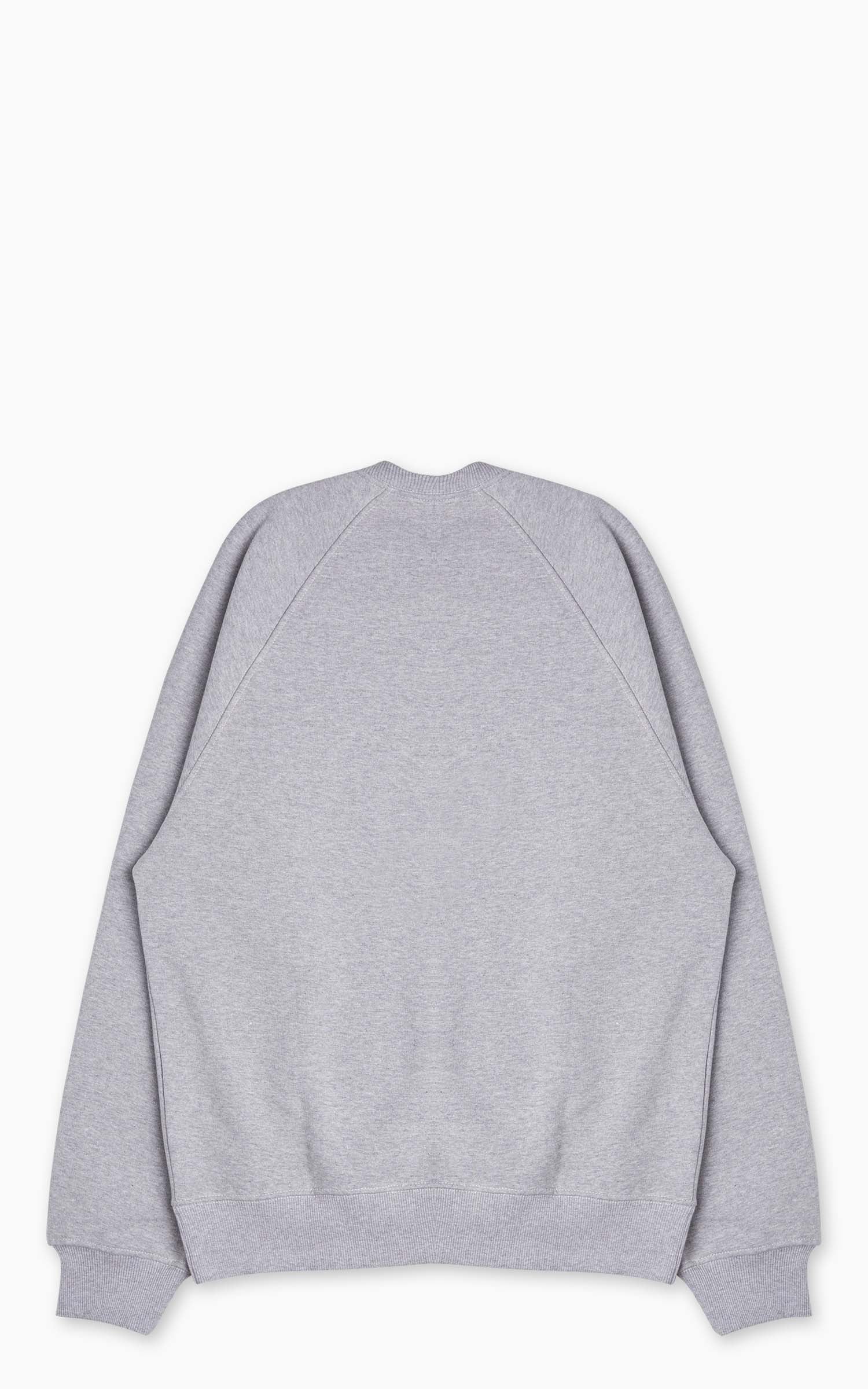 Nudie Jeans Palle Logo Sweatshirt Greymelange