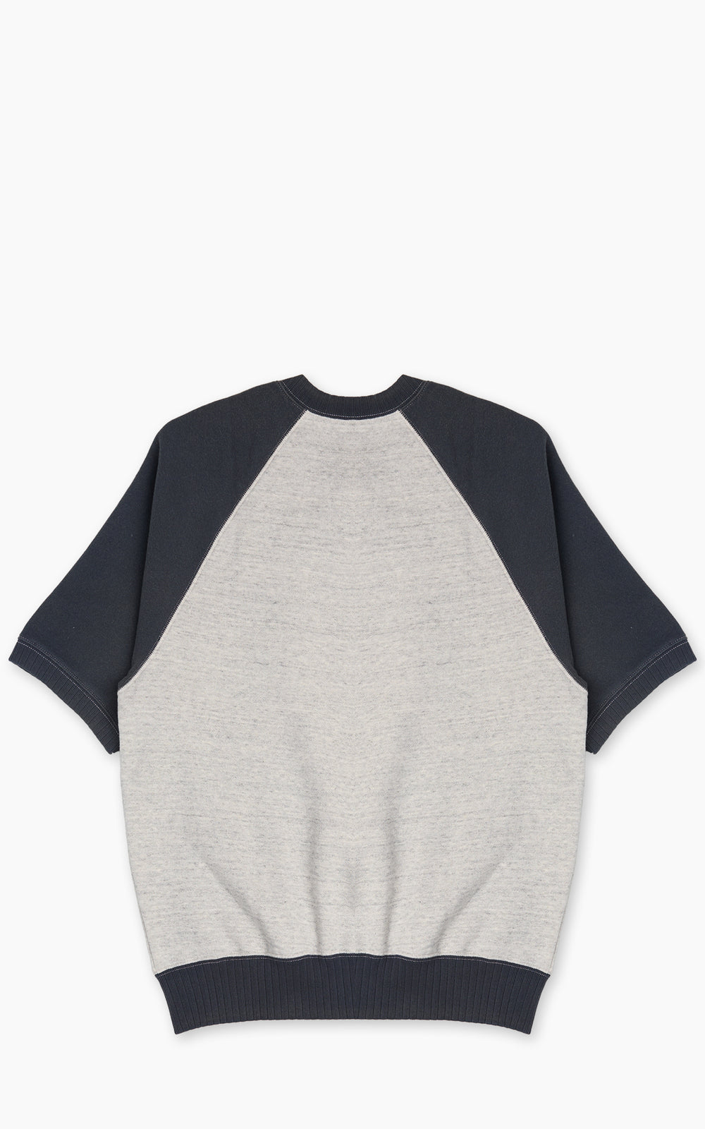 Nudie Jeans Kaj Short Sleeve Embo Wave Greymelange