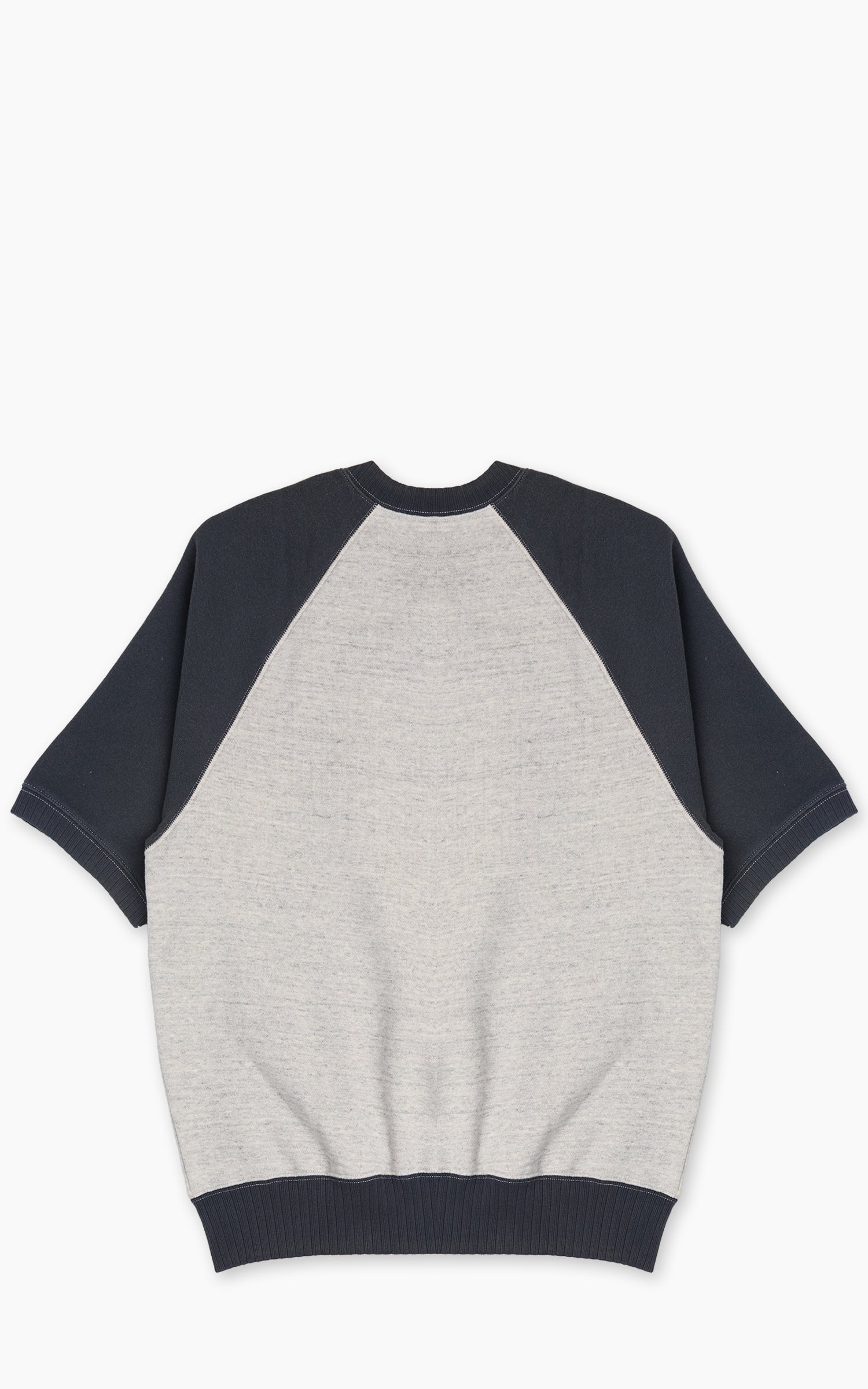 Nudie Jeans Kaj Short Sleeve Embo Wave Greymelange