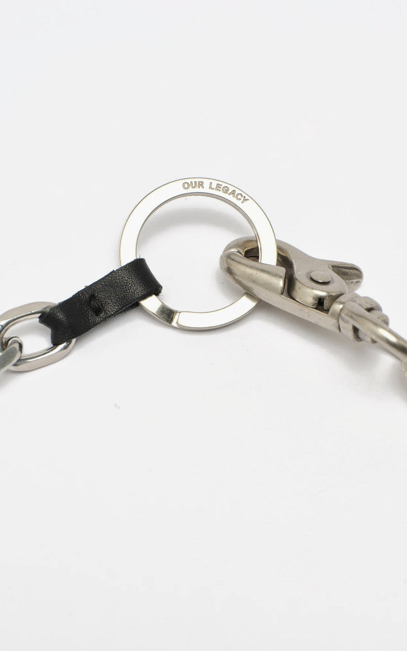 Our Legacy Ladon Matte Nickel Keyring