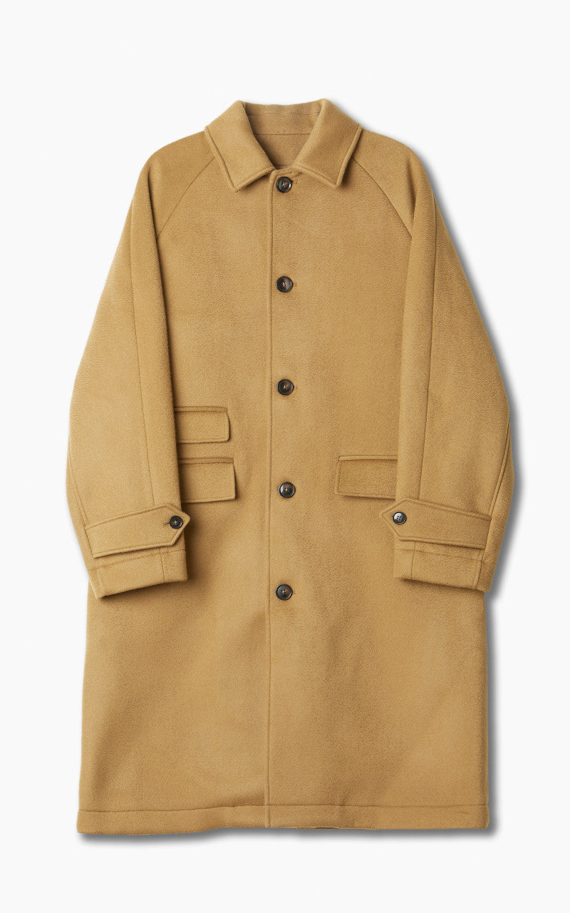 Officine Generale Foster Coat Wool Camel