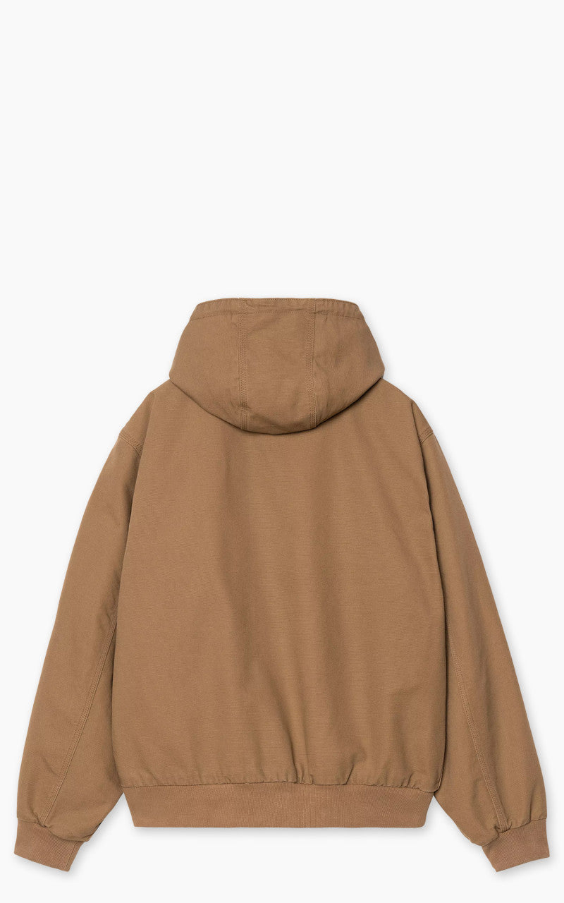 Carhartt WIP OG Active Jacket Dearborn Canvas Rinsed Hamilton Brown