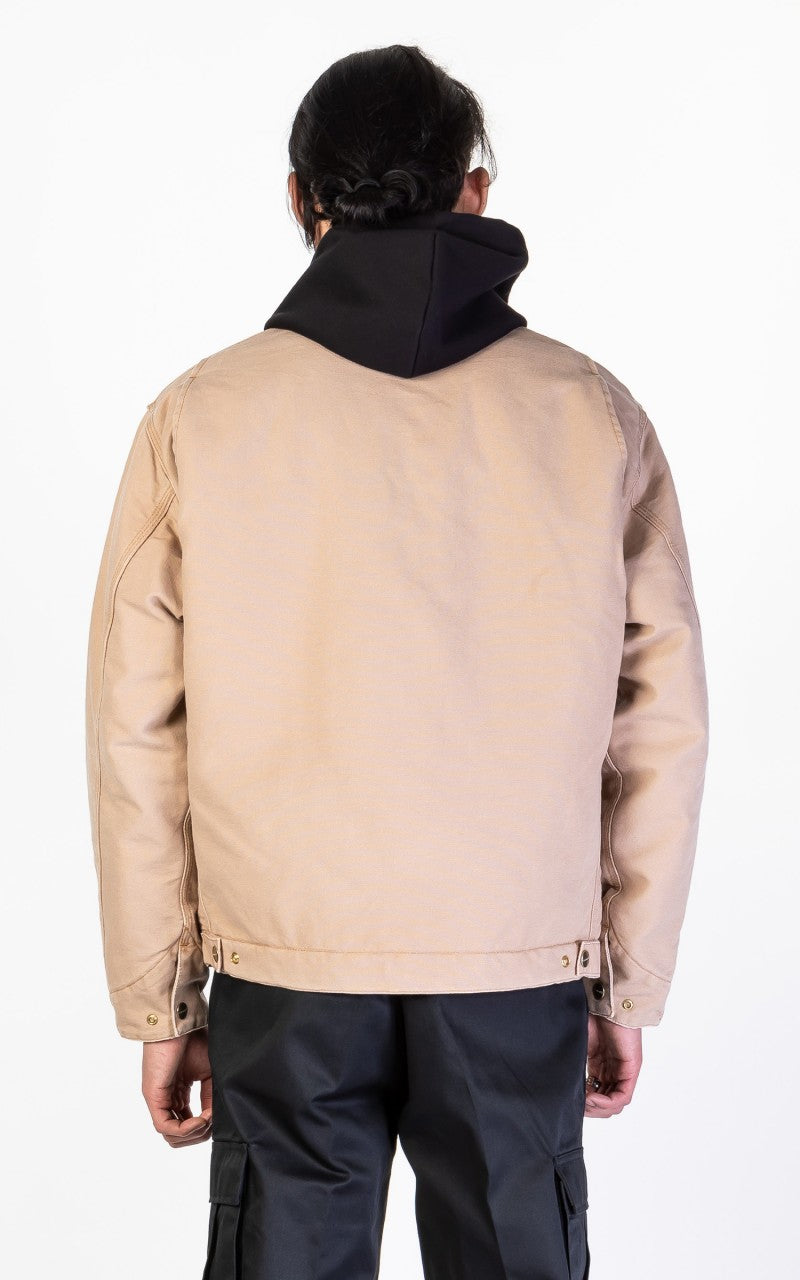 Carhartt WIP OG Detroit Jacket Aged Canvas Dusty Hamilton Brown/Black