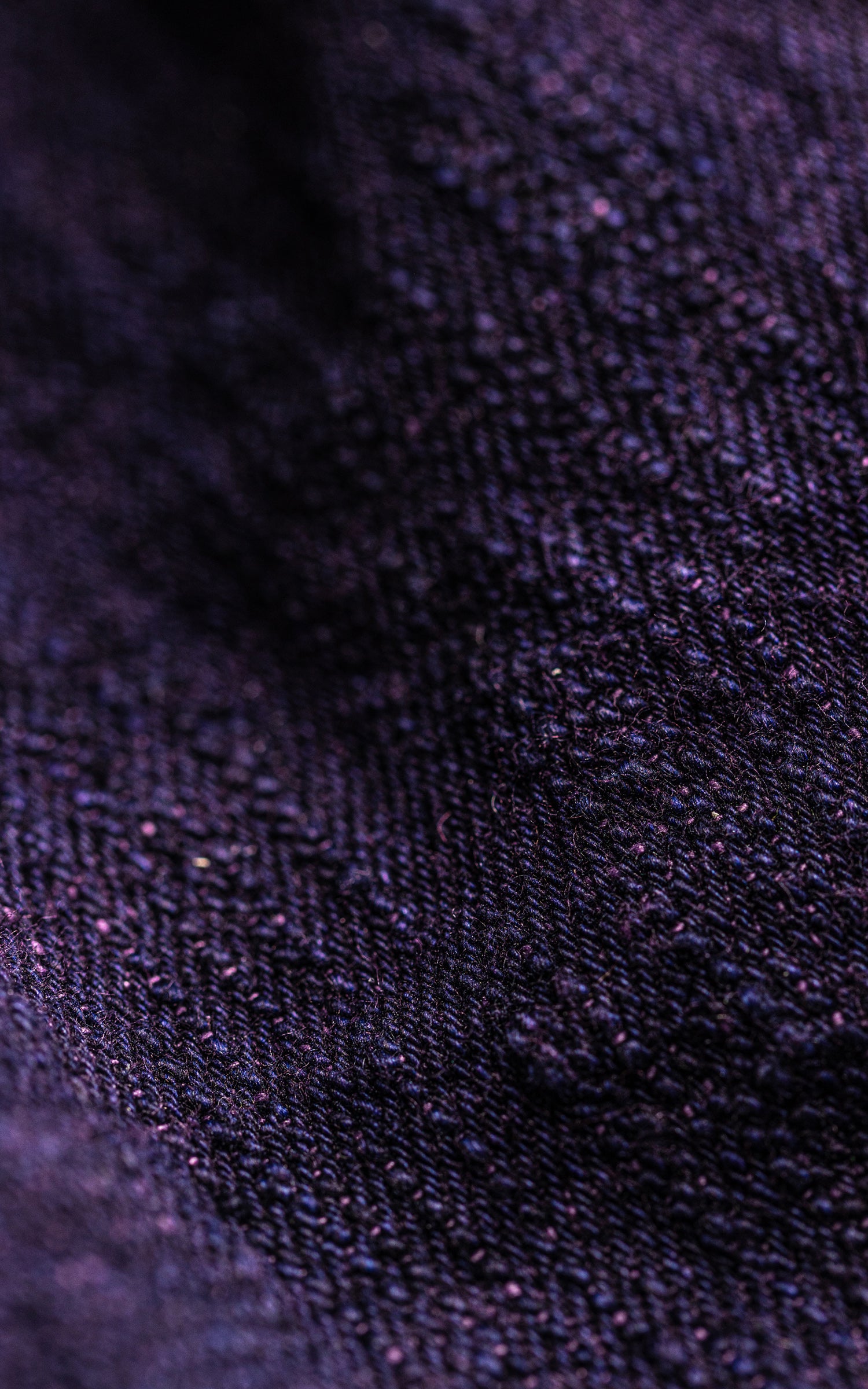 ONI Denim 277-BUMPY Just Right Straight Purple (Murasaki) 17oz