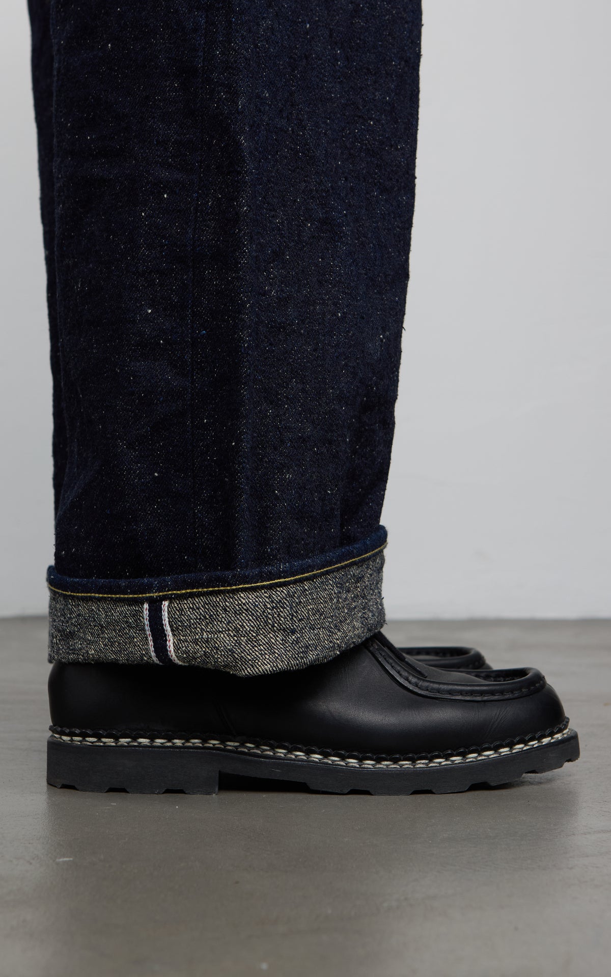 ONI Denim 222-ASPHALT Super Wide Straight Denim Indigo 20oz