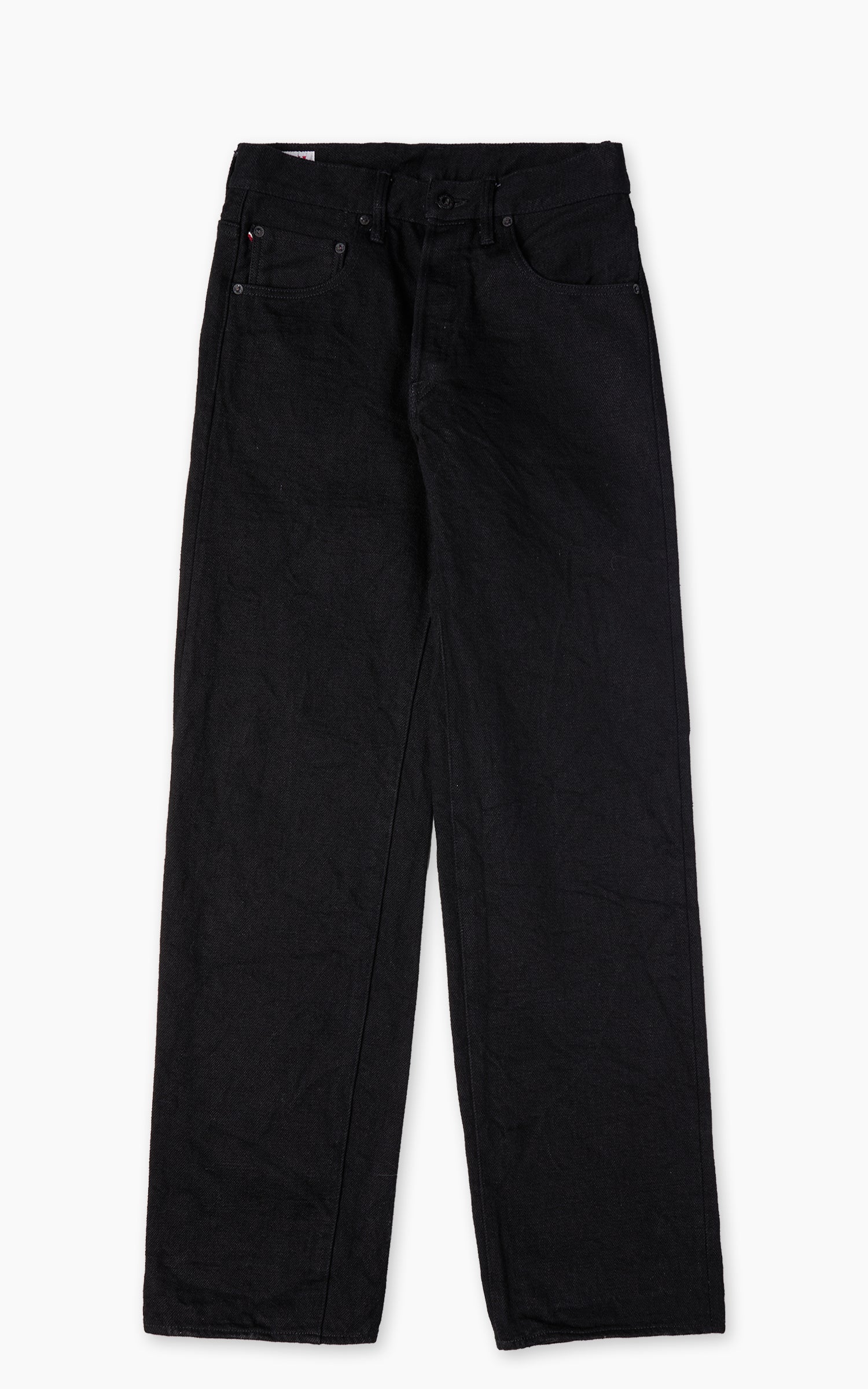 ONI Denim 200ZR-BKBK "Secret Black Denim" Wide Straight Jeans 20oz