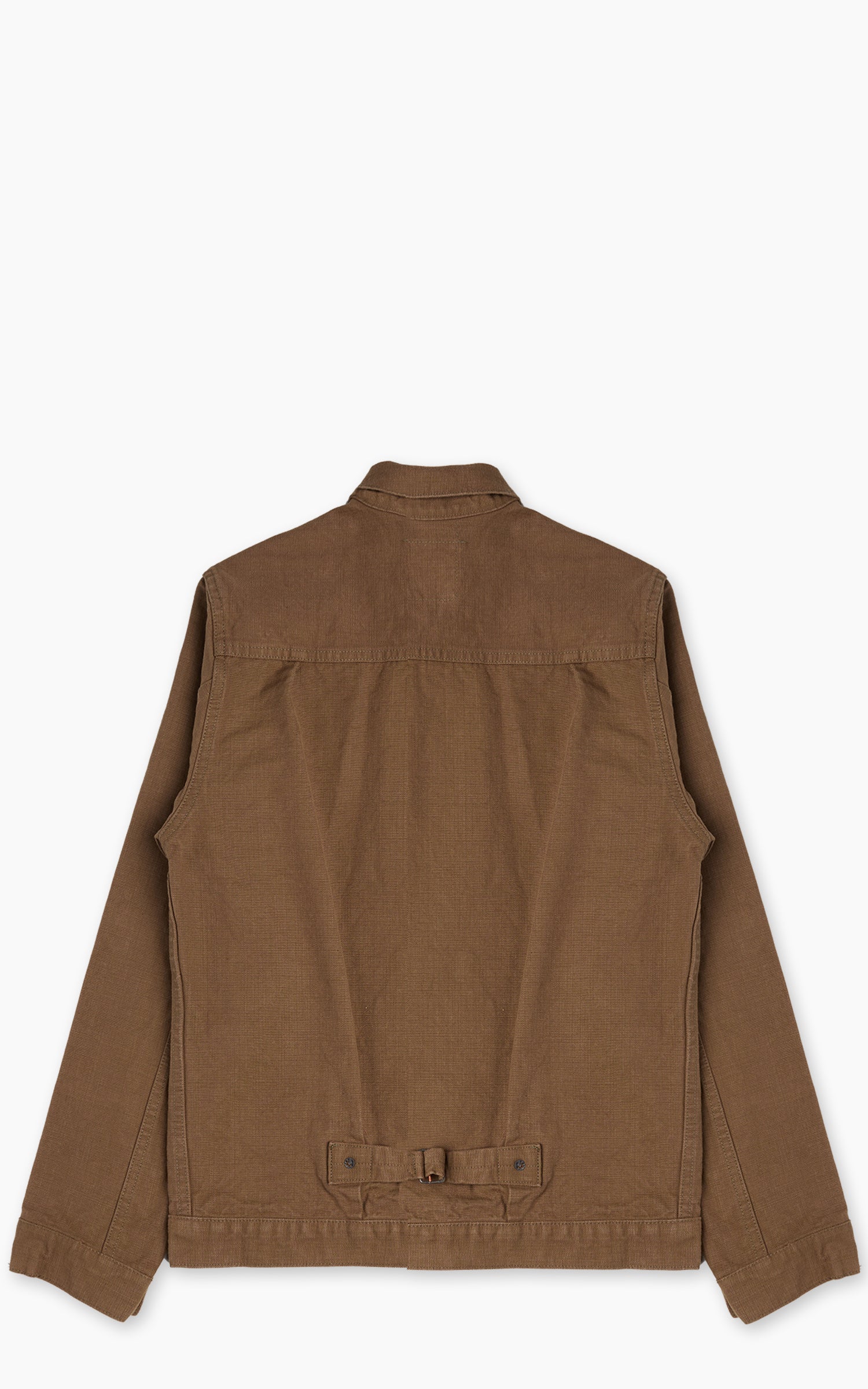 ONI Denim 01507L-HOX-BRK Type I Jacket Sulfur Dyed Heavy Oxford Brown Khaki 13oz