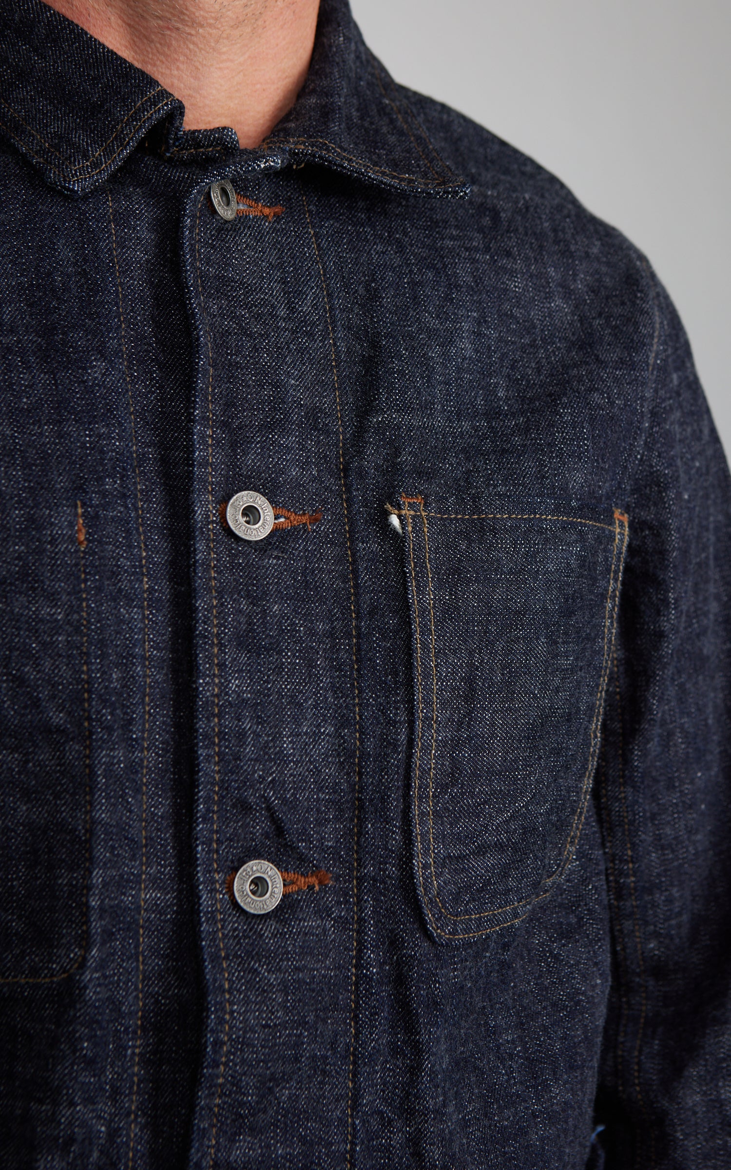 ONI Denim 03502-LS13.5 Coveralls Long Slab Denim 13.5oz