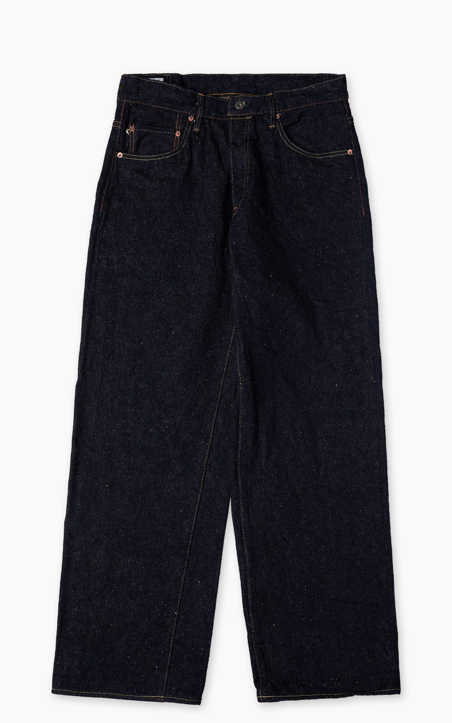 ONI Denim 222-ASPHALT Super Wide Straight Denim Indigo 20oz