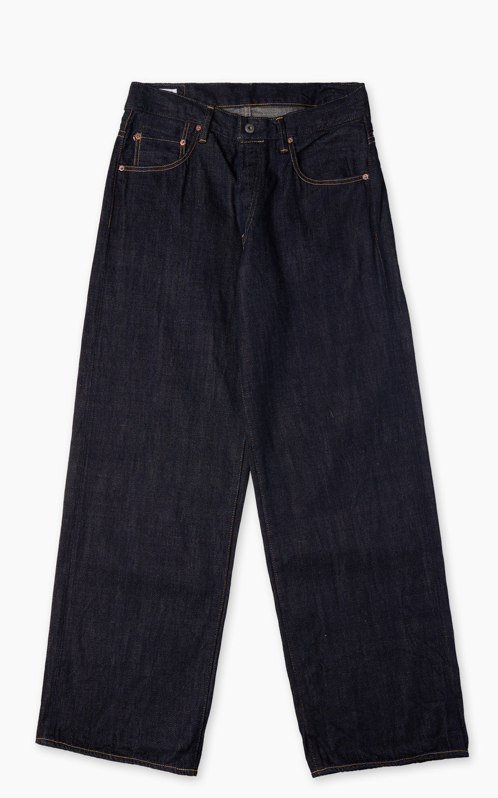 ONI Denim 222-Kiraku Super Wide Straight Denim Indigo 12oz