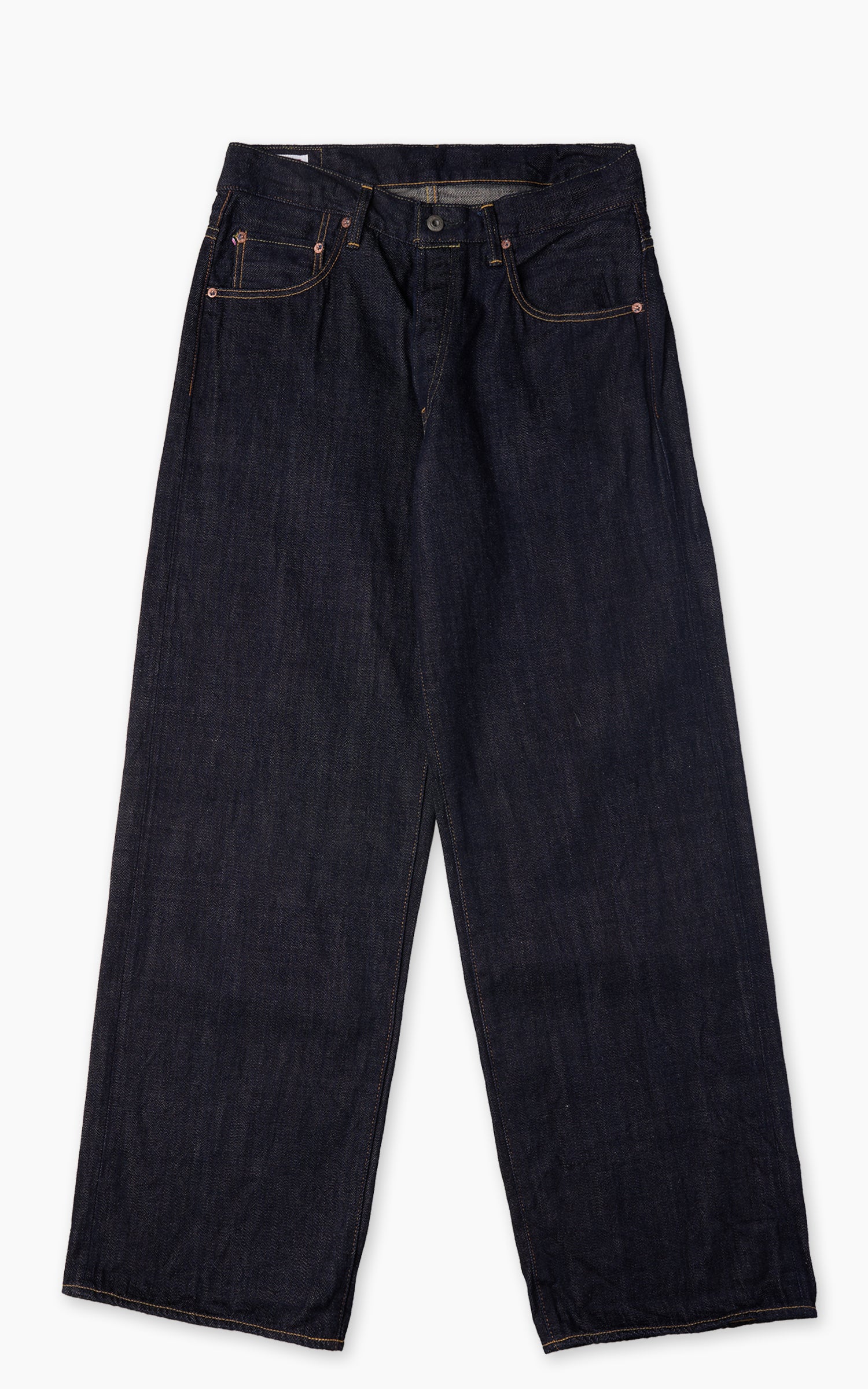 ONI Denim 222-Kiraku Super Wide Straight Denim Indigo 12oz