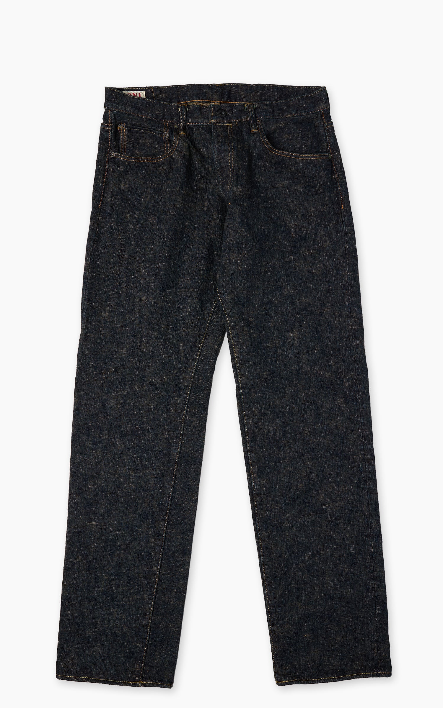 ONI Denim 277-BUMPY Just Right Straight Earth Yellow (Oudo) 17oz