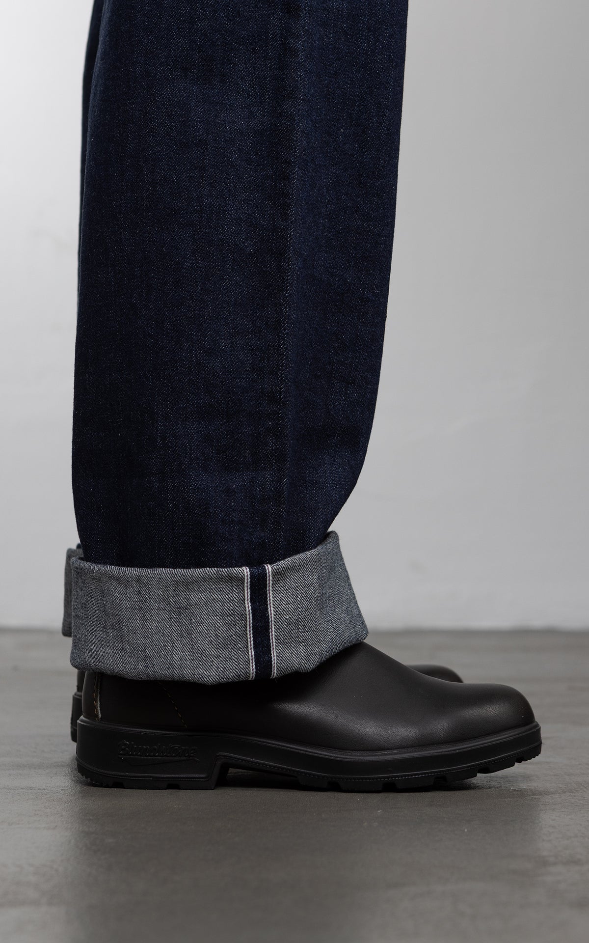 ONI Denim L720-12Z Ladies Wide Straight Selvedge Denim Indigo 12oz