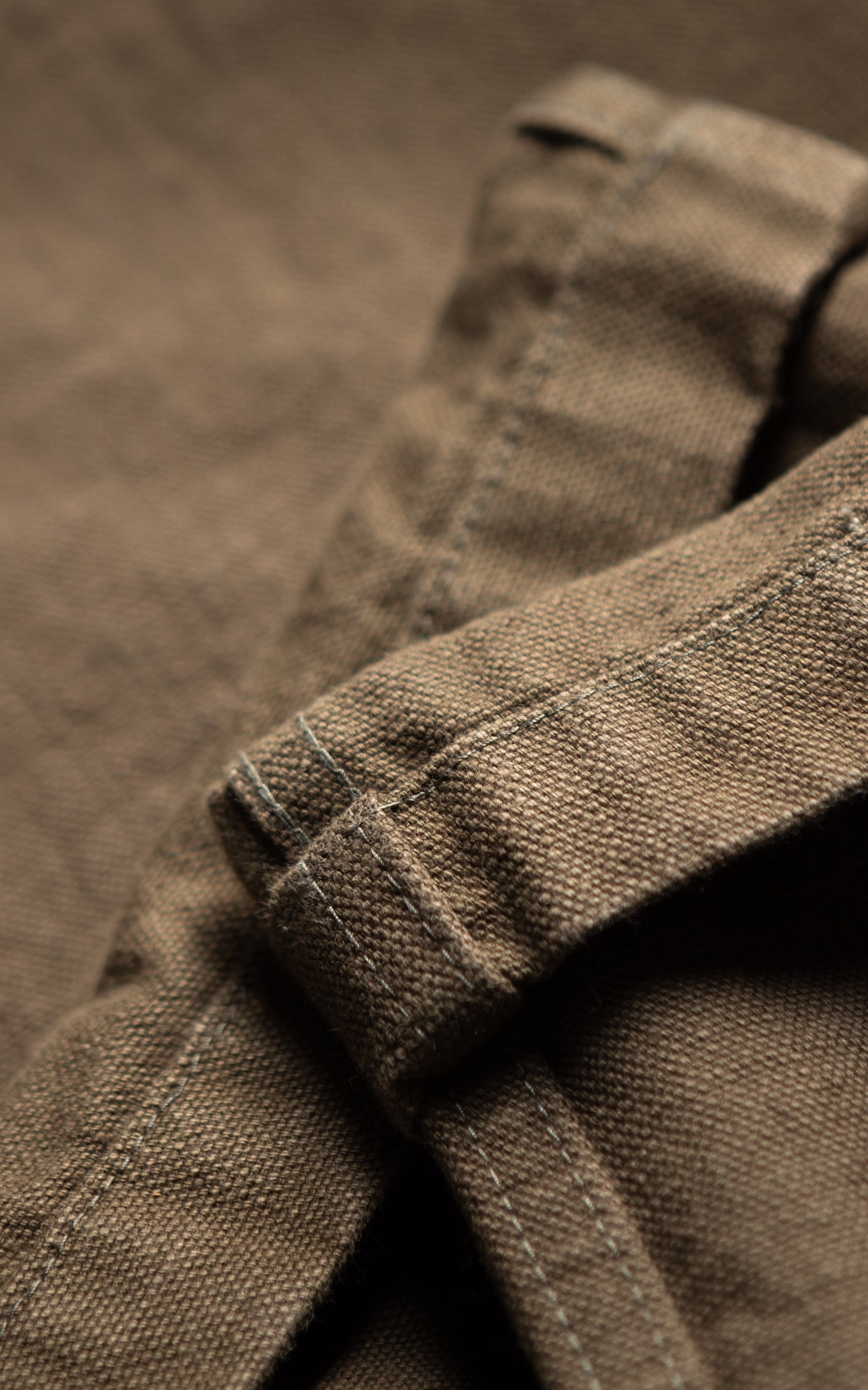ONI Denim 207-HOX-OLB Baker Pants Sulfur Dye Heavy Oxford Olive Brown 13oz