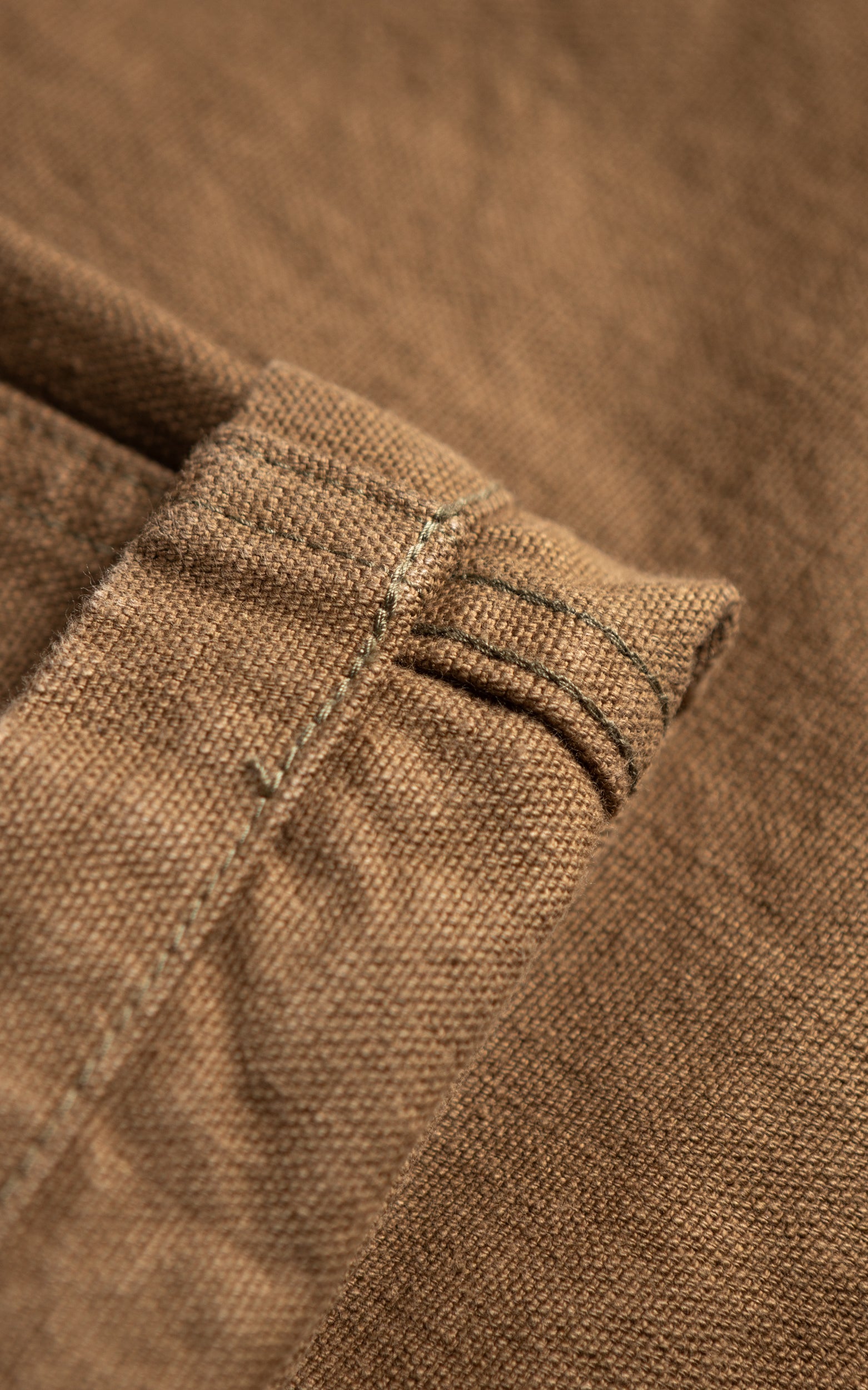 ONI Denim 207-HOX-BRK Baker Pants Sulfur Dye Heavy Oxford Brown Khaki 13oz