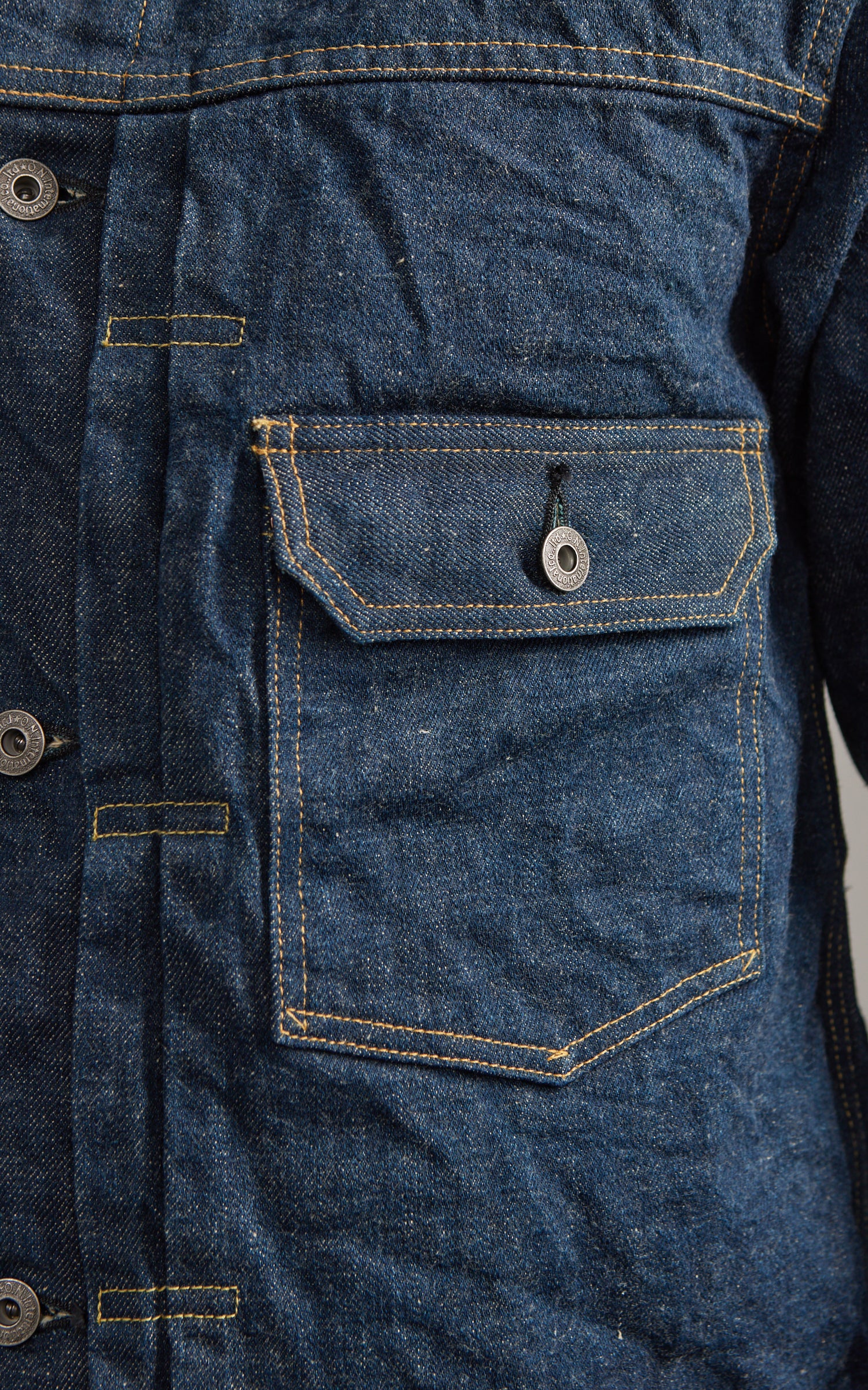 ONI Denim 01507-Ishikawadai Type I Jacket Indigo 15oz