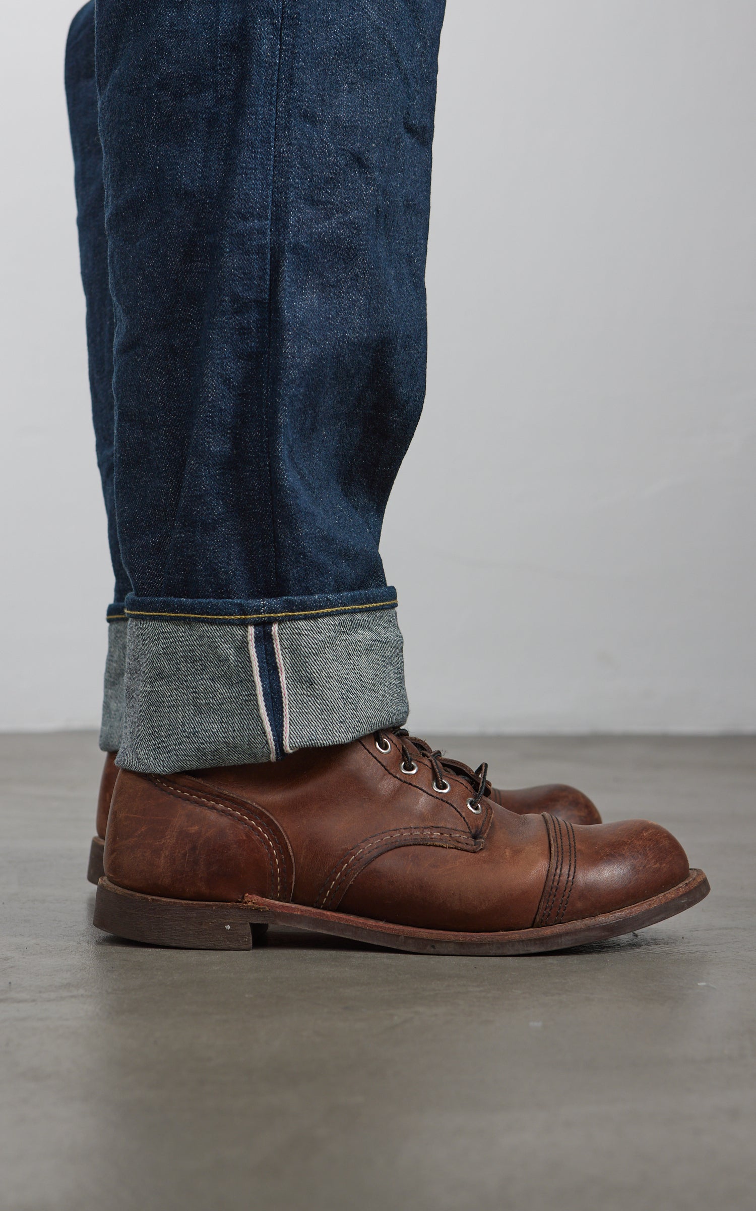 ONI Denim 121S-Ishikawadai Relax Tapered Stretch Denim Indigo 15oz