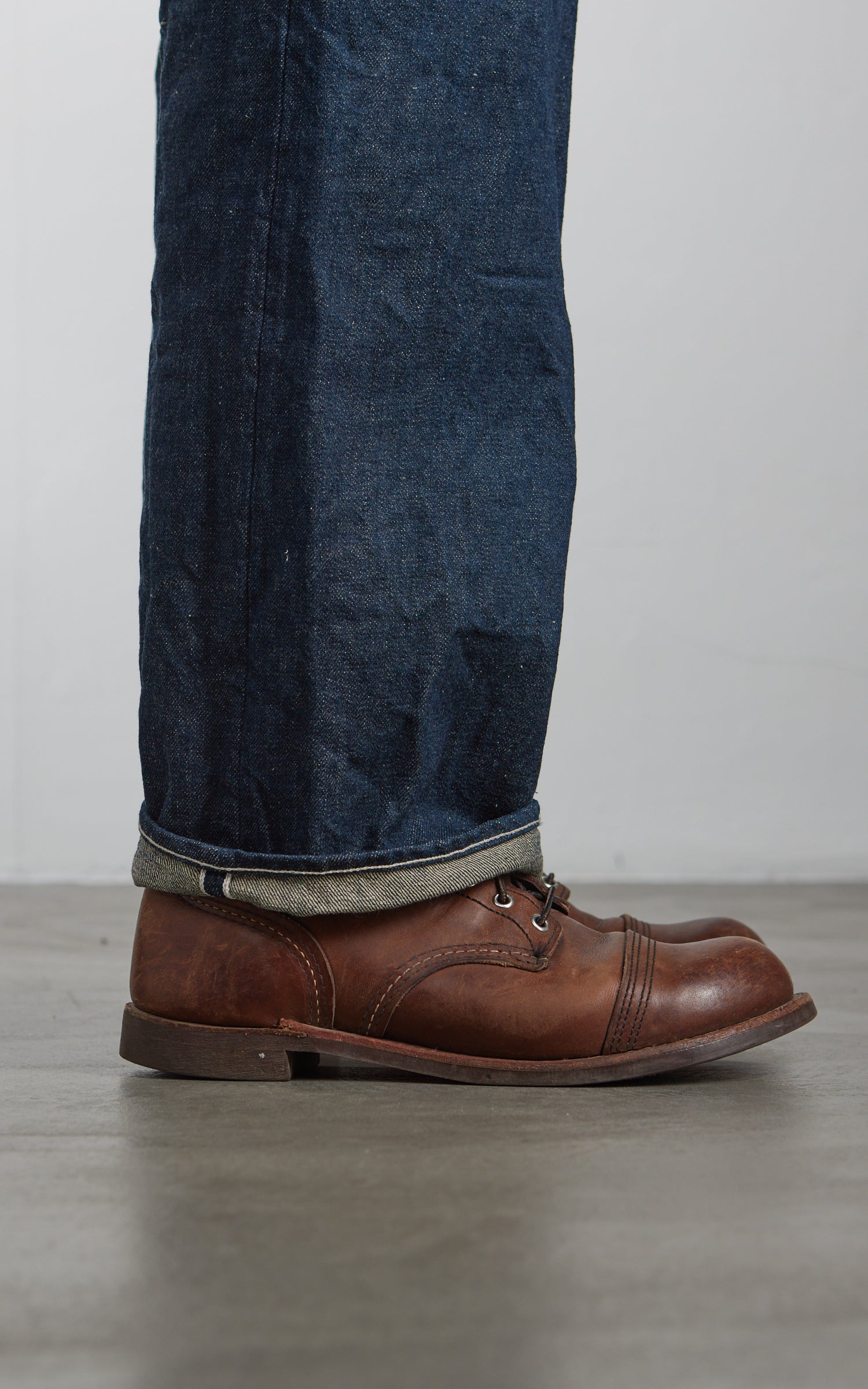 ONI Denim 200-Ishikawadai Wide Straight Denim Indigo 15oz