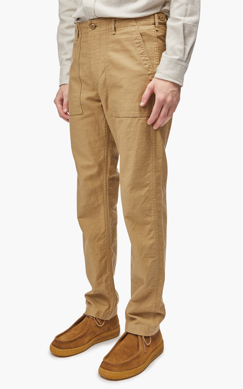 OrSlow US Army Fatigue Pants Slim Khaki