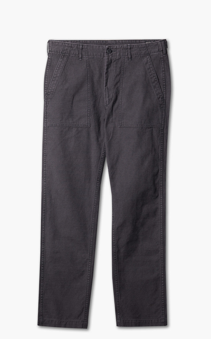 OrSlow US Army Fatigue Pants Slim Black Stone