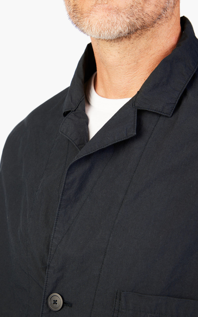 OrSlow Light Simple Work Jacket Sumi Black