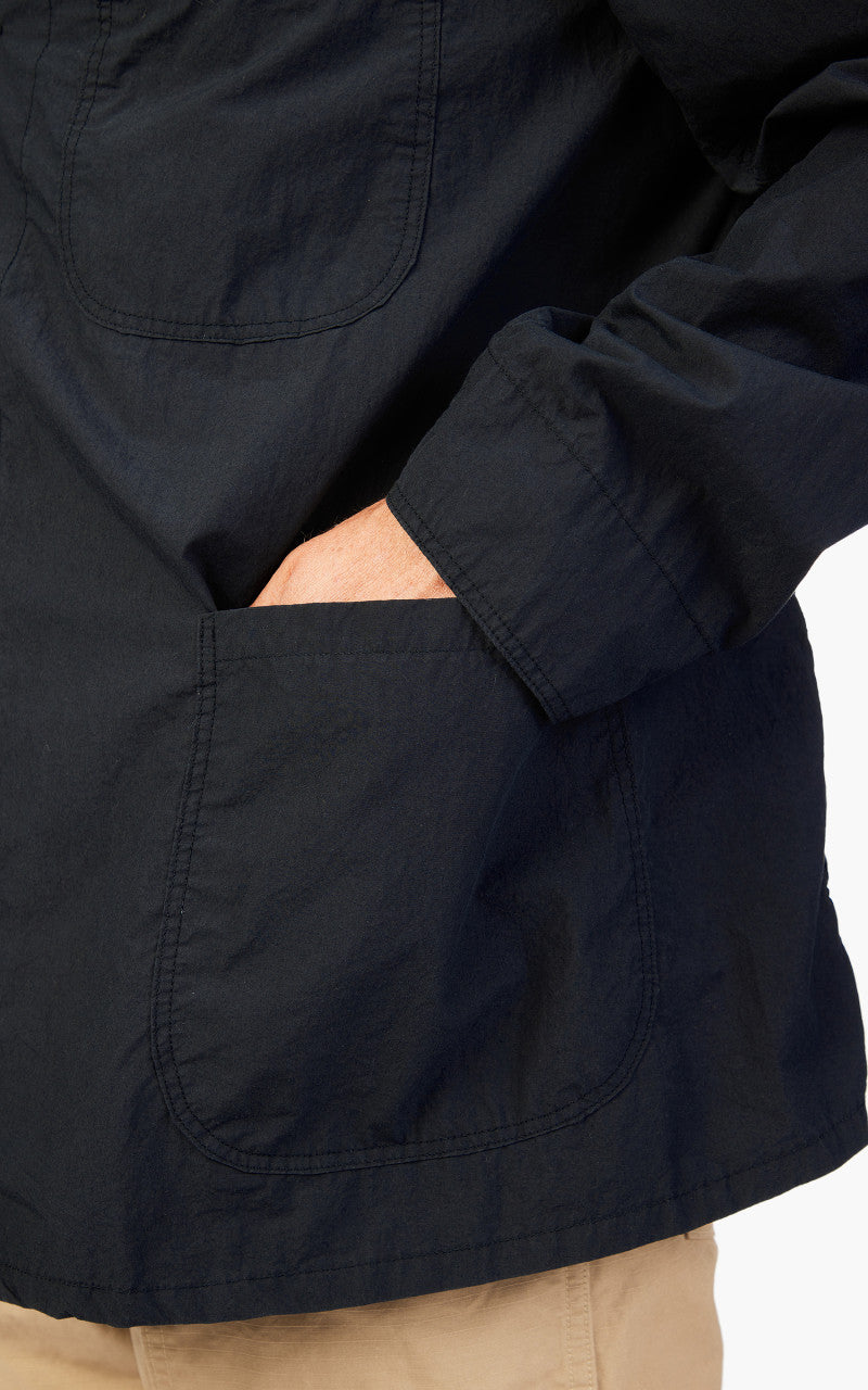 OrSlow Light Simple Work Jacket Sumi Black