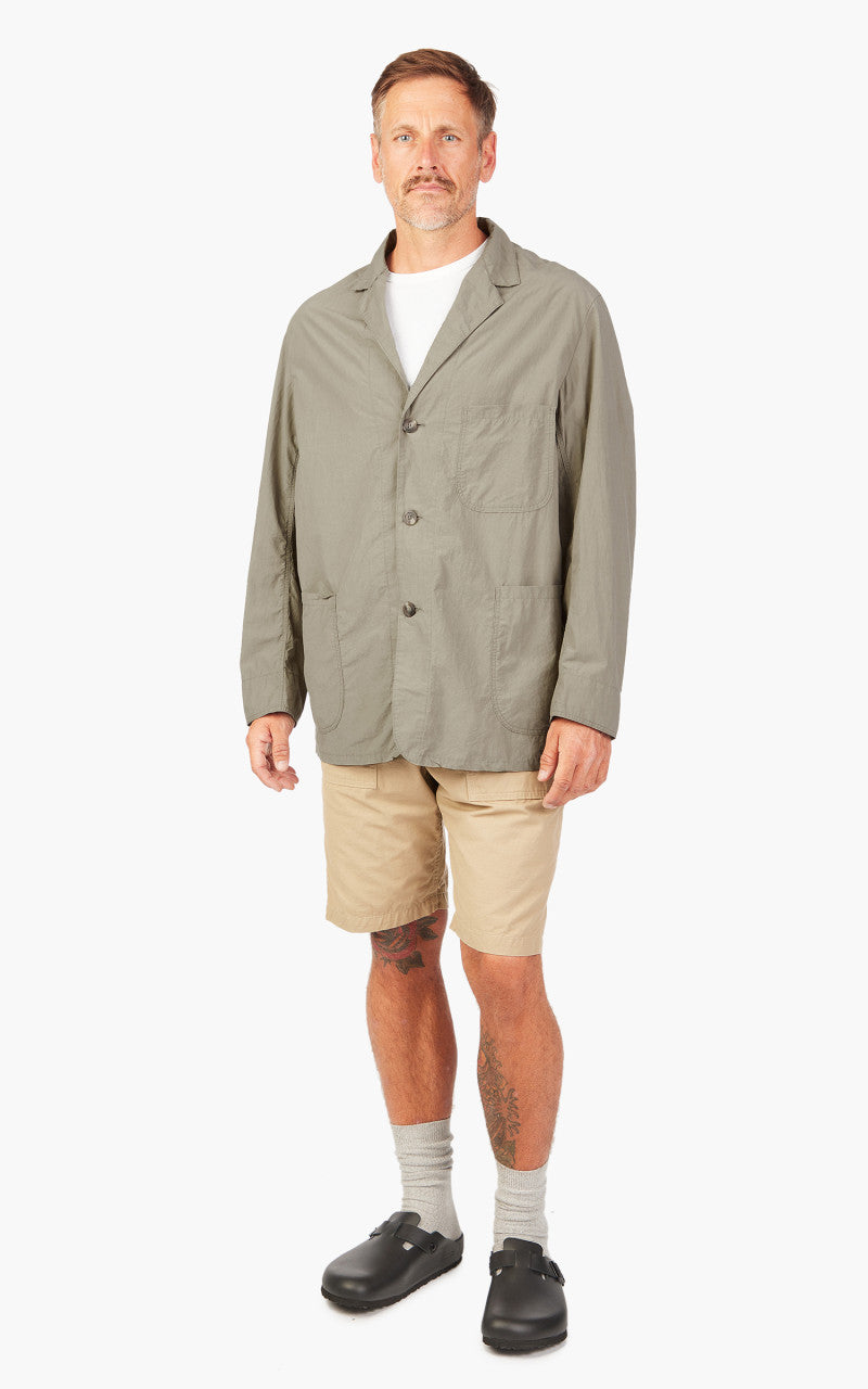 OrSlow Light Simple Work Jacket Greige