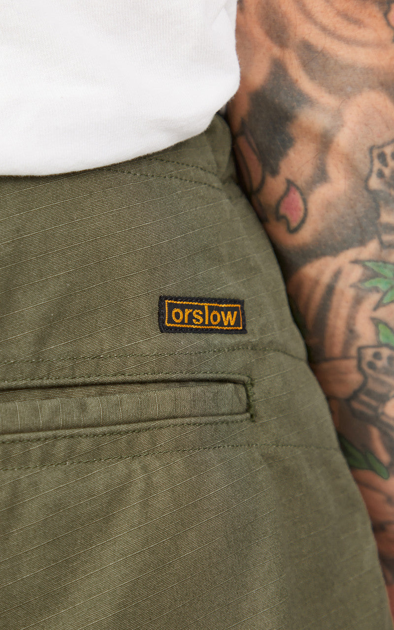 OrSlow New Yorker Shorts Army Green