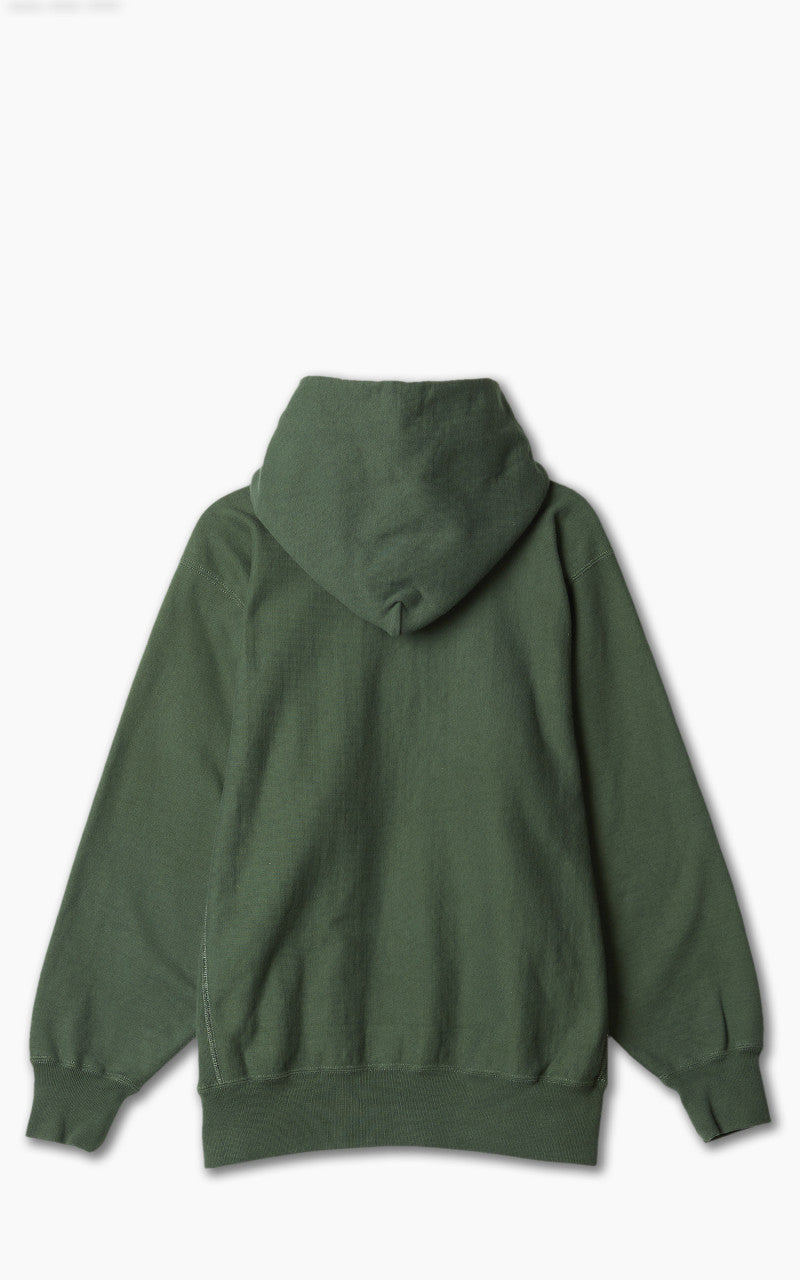 OrSlow Heavy Weight Vintage Hoodie Green