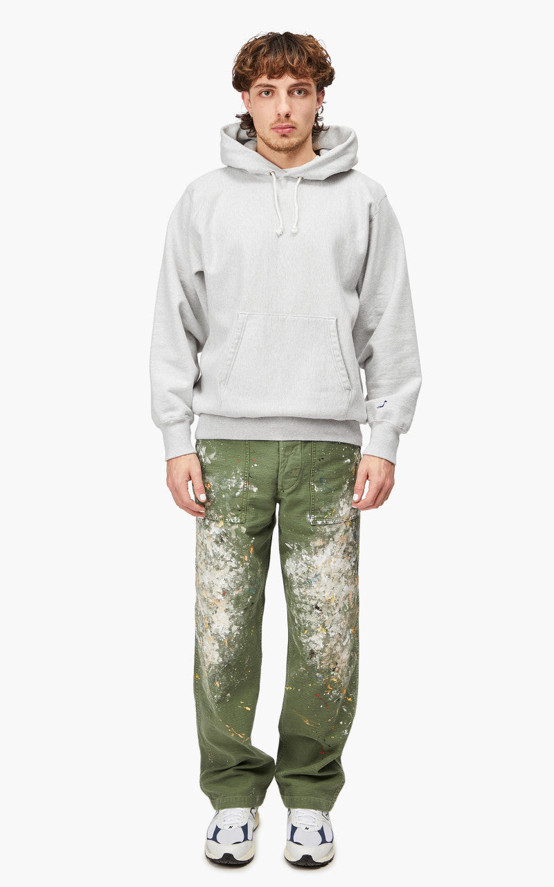 OrSlow Heavy Weight Vintage Hoodie Light Grey