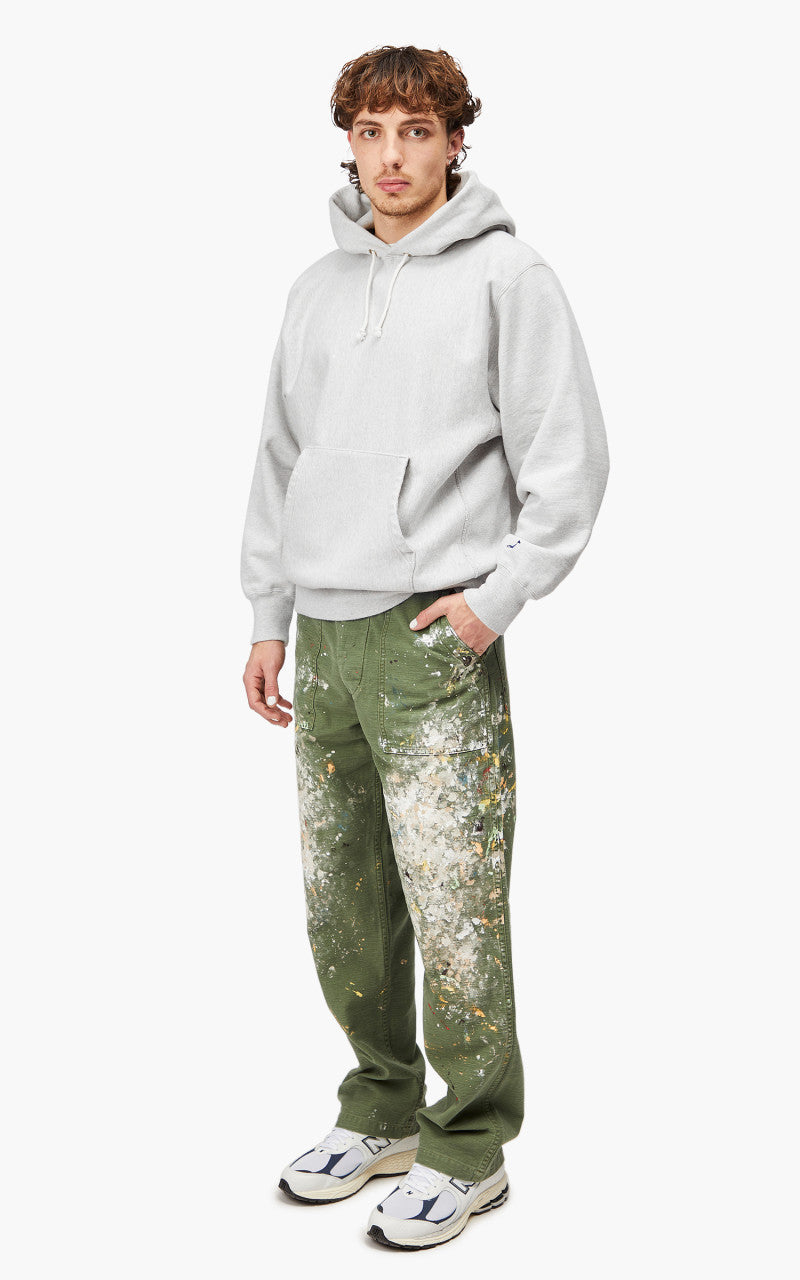 OrSlow Heavy Weight Vintage Hoodie Light Grey