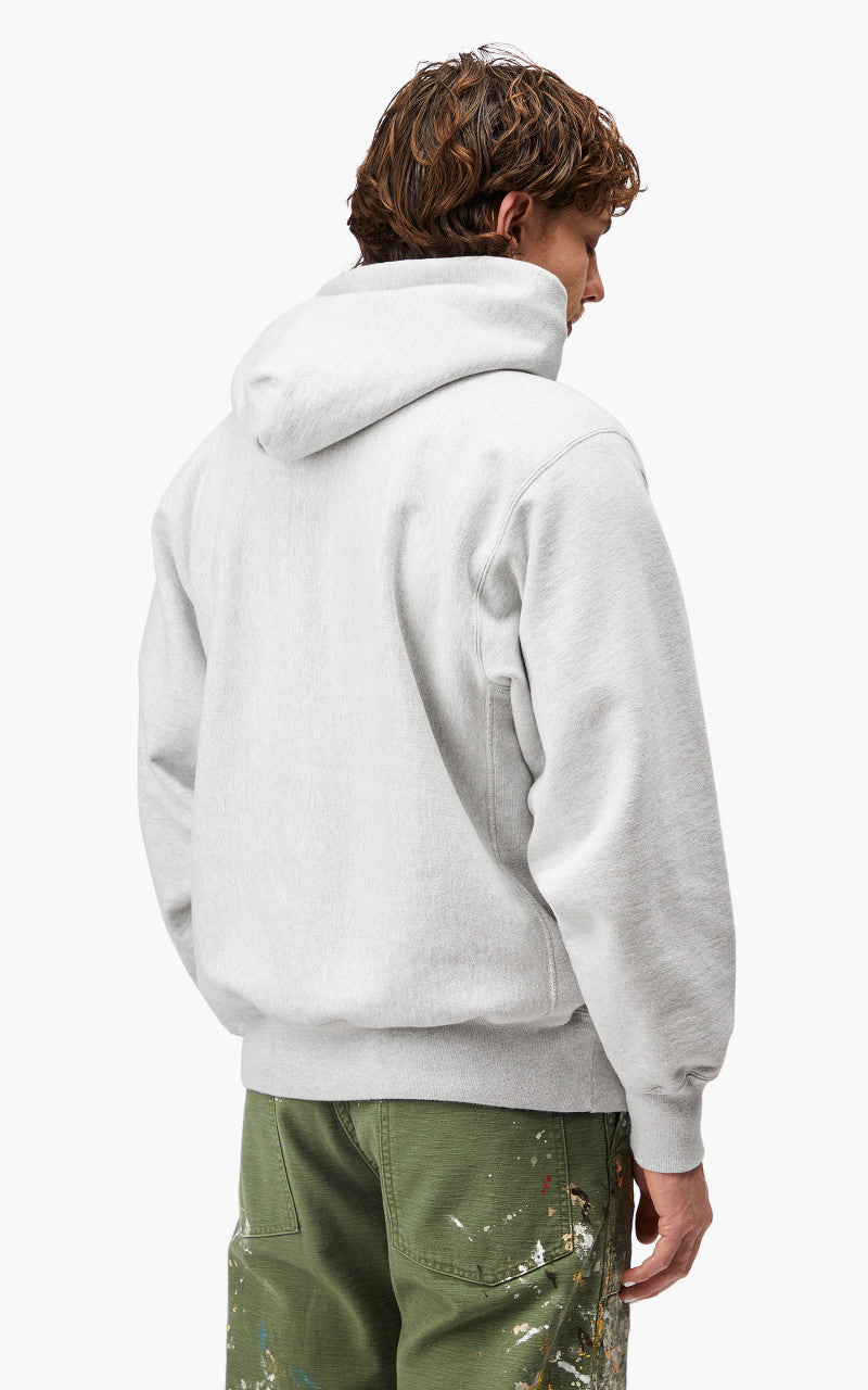 OrSlow Heavy Weight Vintage Hoodie Light Grey