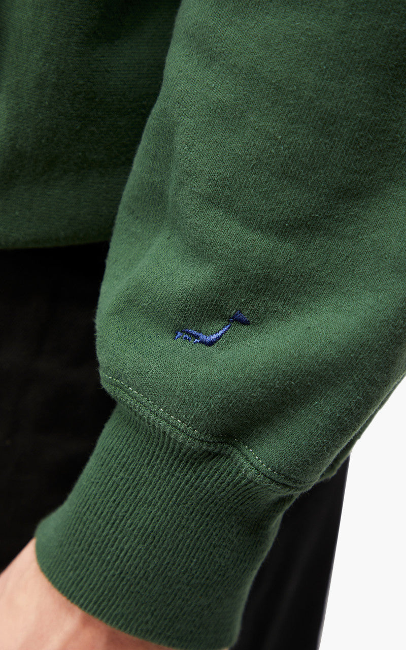 OrSlow Heavy Weight Vintage Hoodie Green
