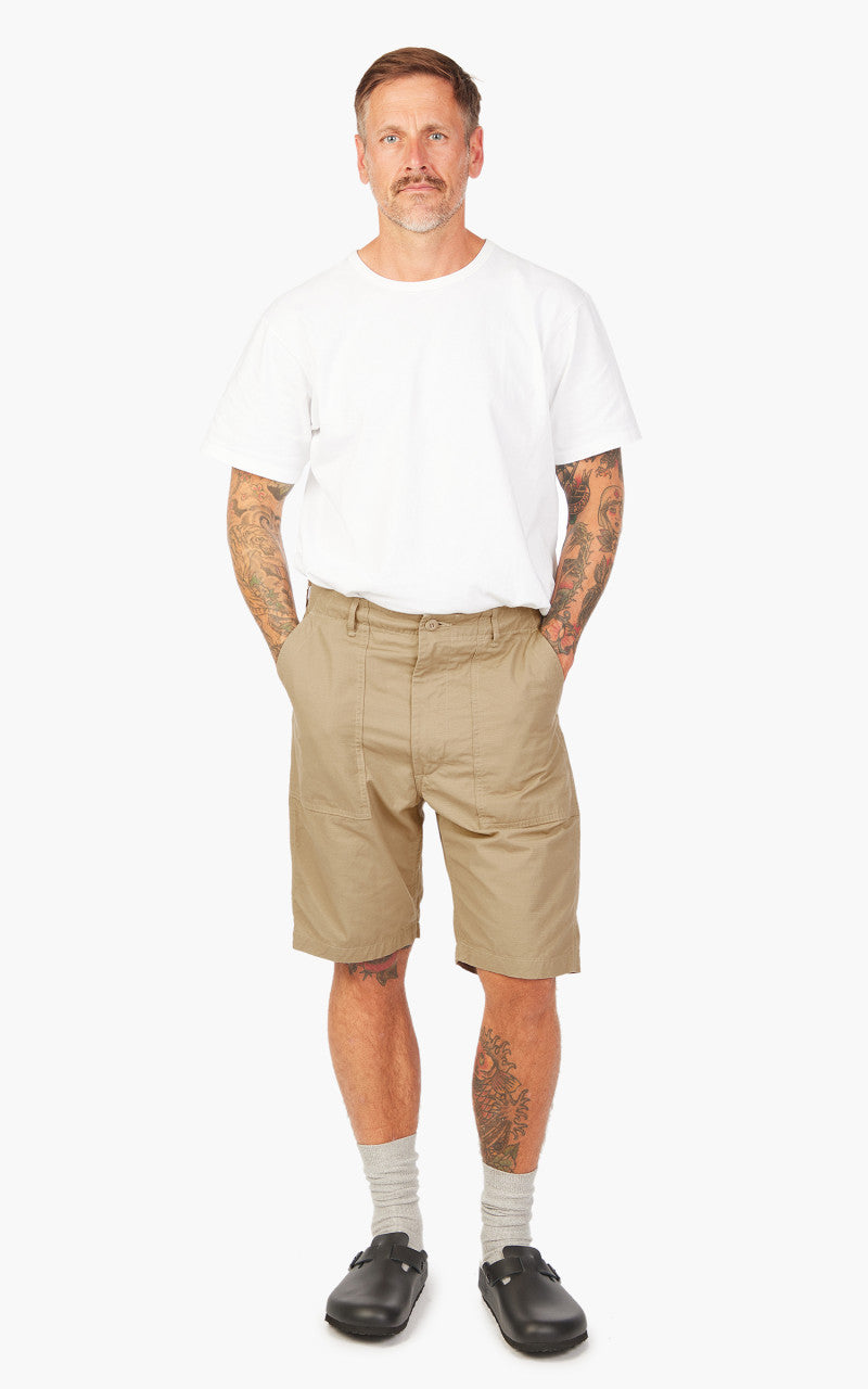 OrSlow US Army Fatigue Shorts Beige