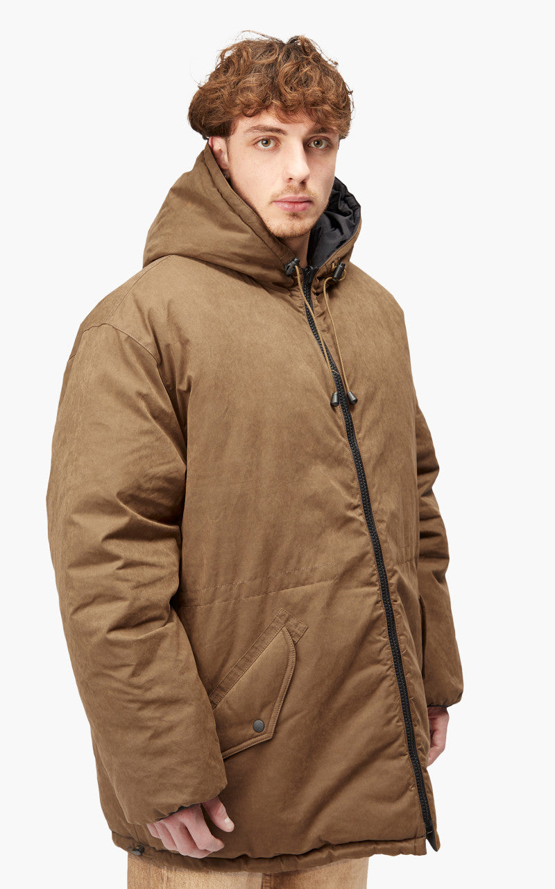 Our Legacy Vintrospec Parka Olive Wax Neo Nylon