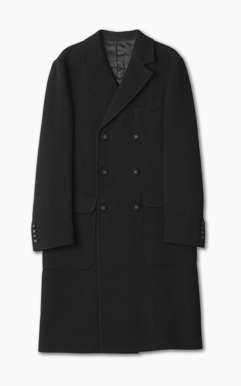 Officine Generale Andre Coat Wool Black