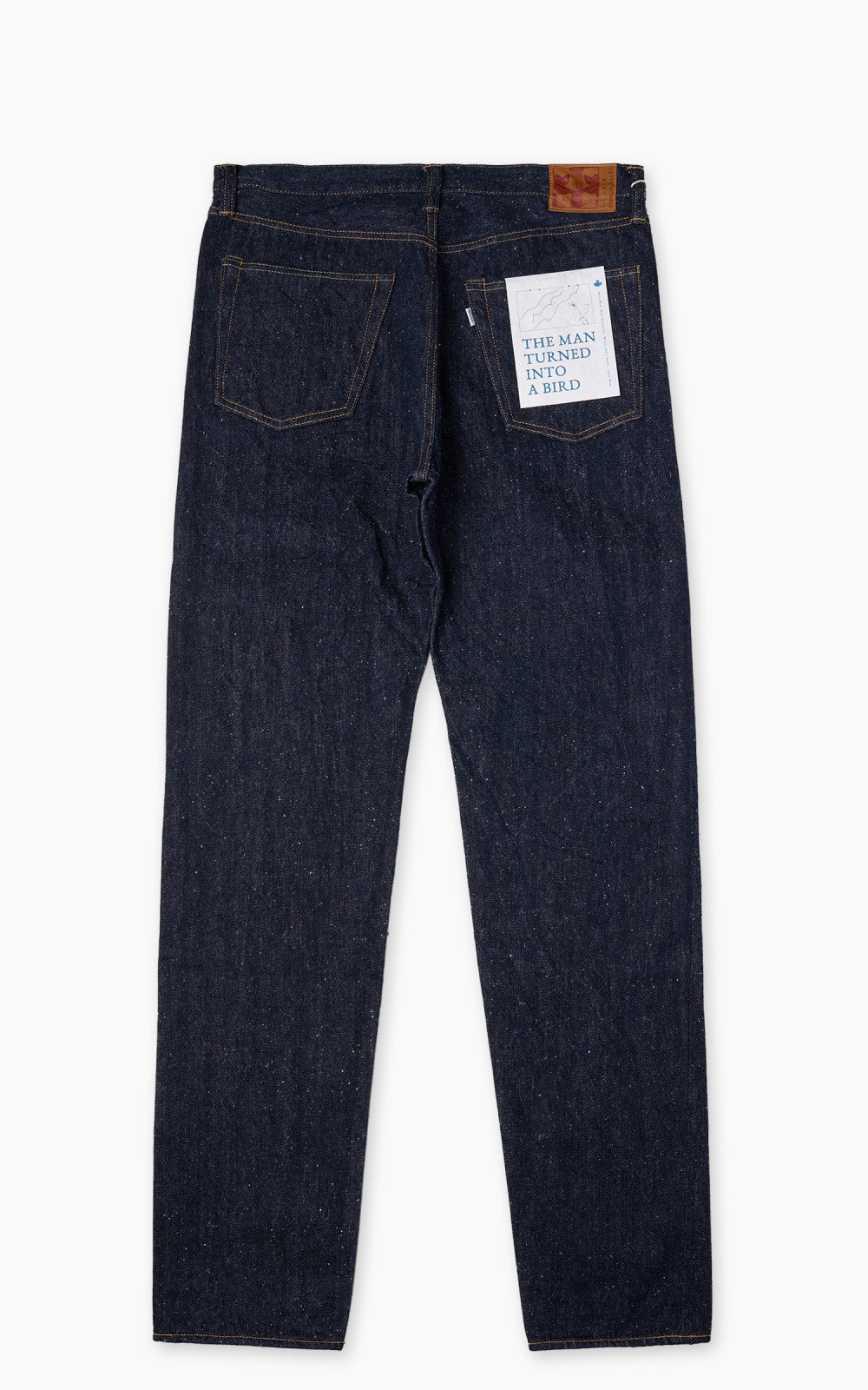 Omoto Denim 0412 Straight Fit Jeans Selvedge Nep Denim Indigo 16oz