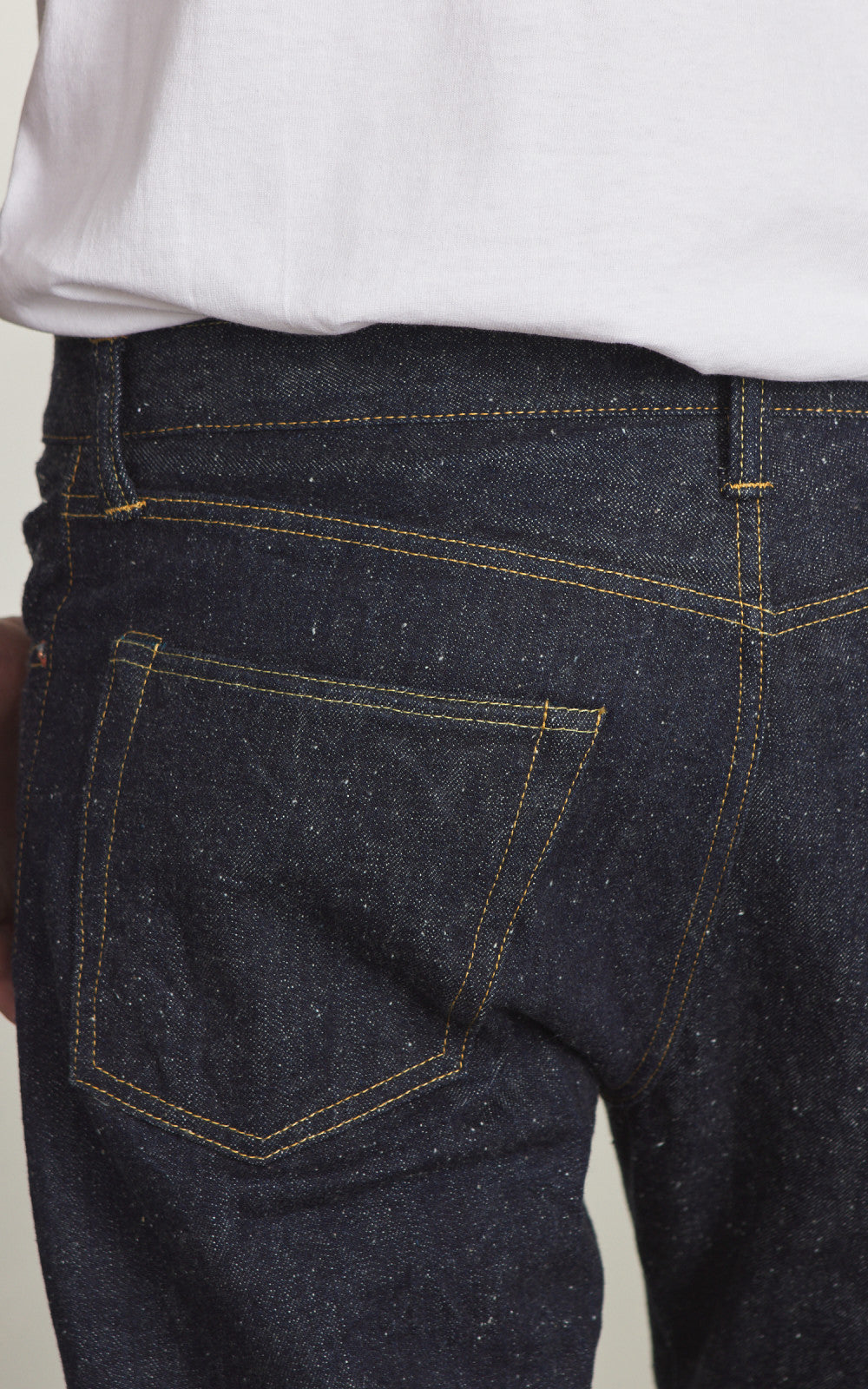 Omoto Denim 0412 Straight Fit Jeans Selvedge Nep Denim Indigo 16oz