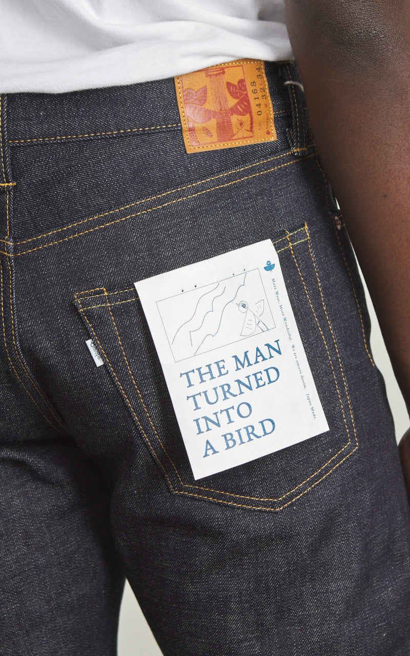 Omoto Denim 0416SZ Straight Fit Jeans Selvedge Indigo 15.5oz