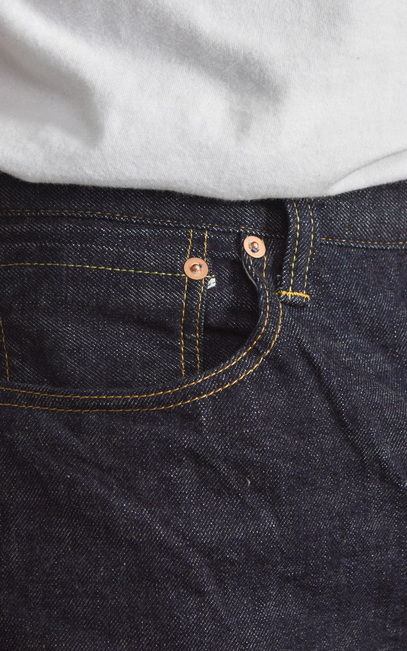 Omoto Denim 0615 Relax Fit Jeans Selvedge Indigo 13.5oz