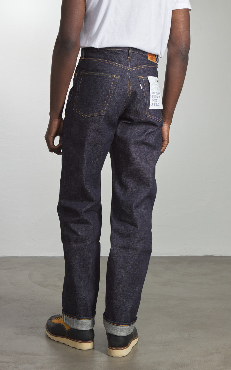 Omoto Denim 0816SZ Loose Fit Jeans Selvedge Indigo 15.5oz