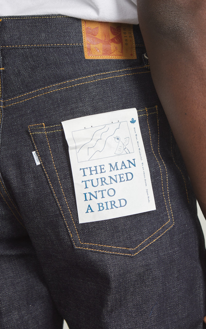 Omoto Denim 0816SZ Loose Fit Jeans Selvedge Indigo 15.5oz