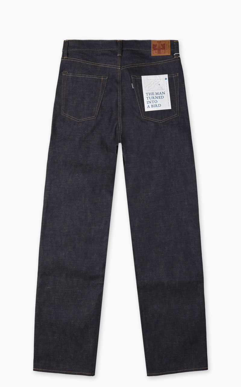 Omoto Denim 0816SZ Loose Fit Jeans Selvedge Indigo 15.5oz