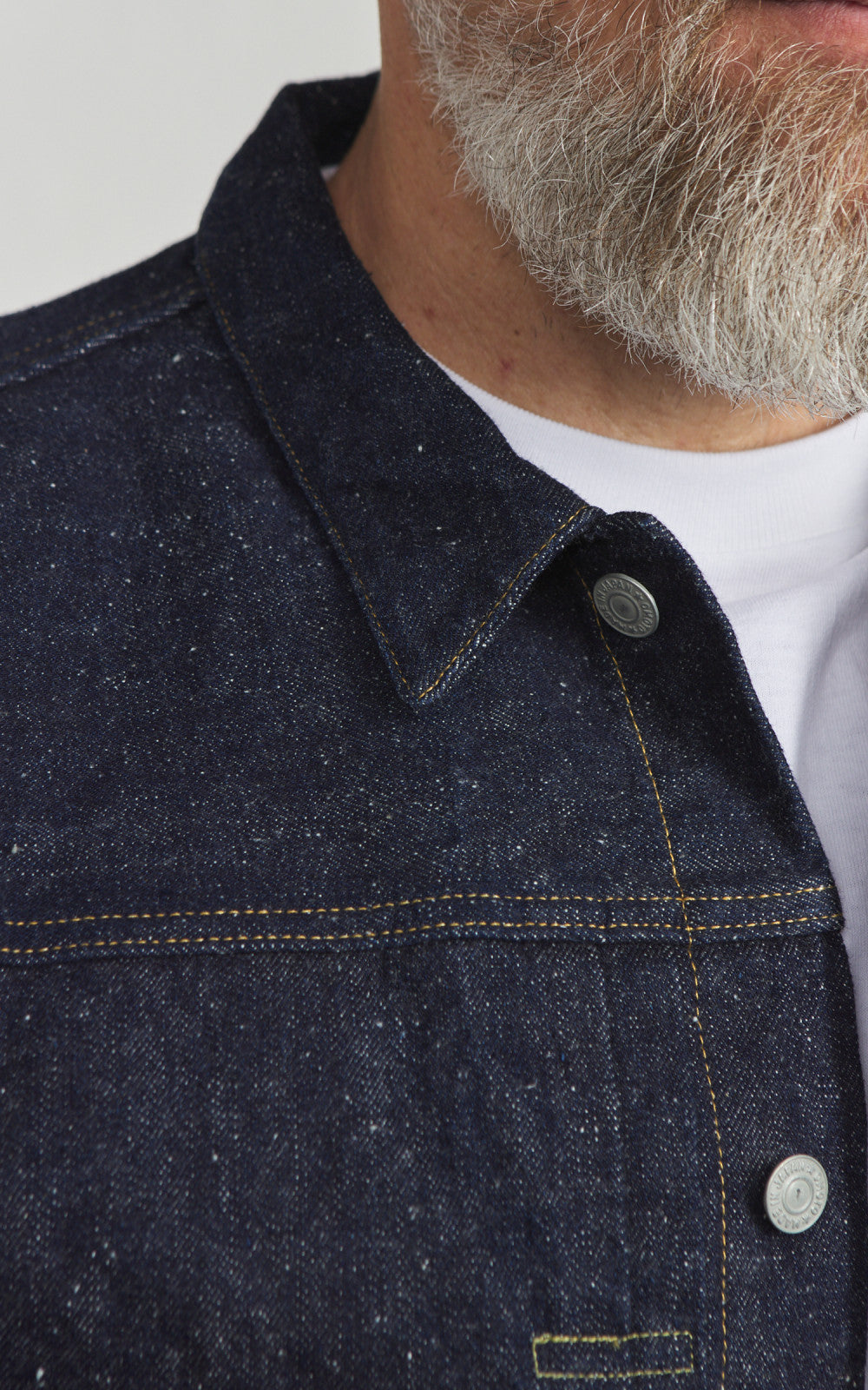 Omoto Denim 3212 Type 2 Denim Jacket Nep Denim Indigo 16oz