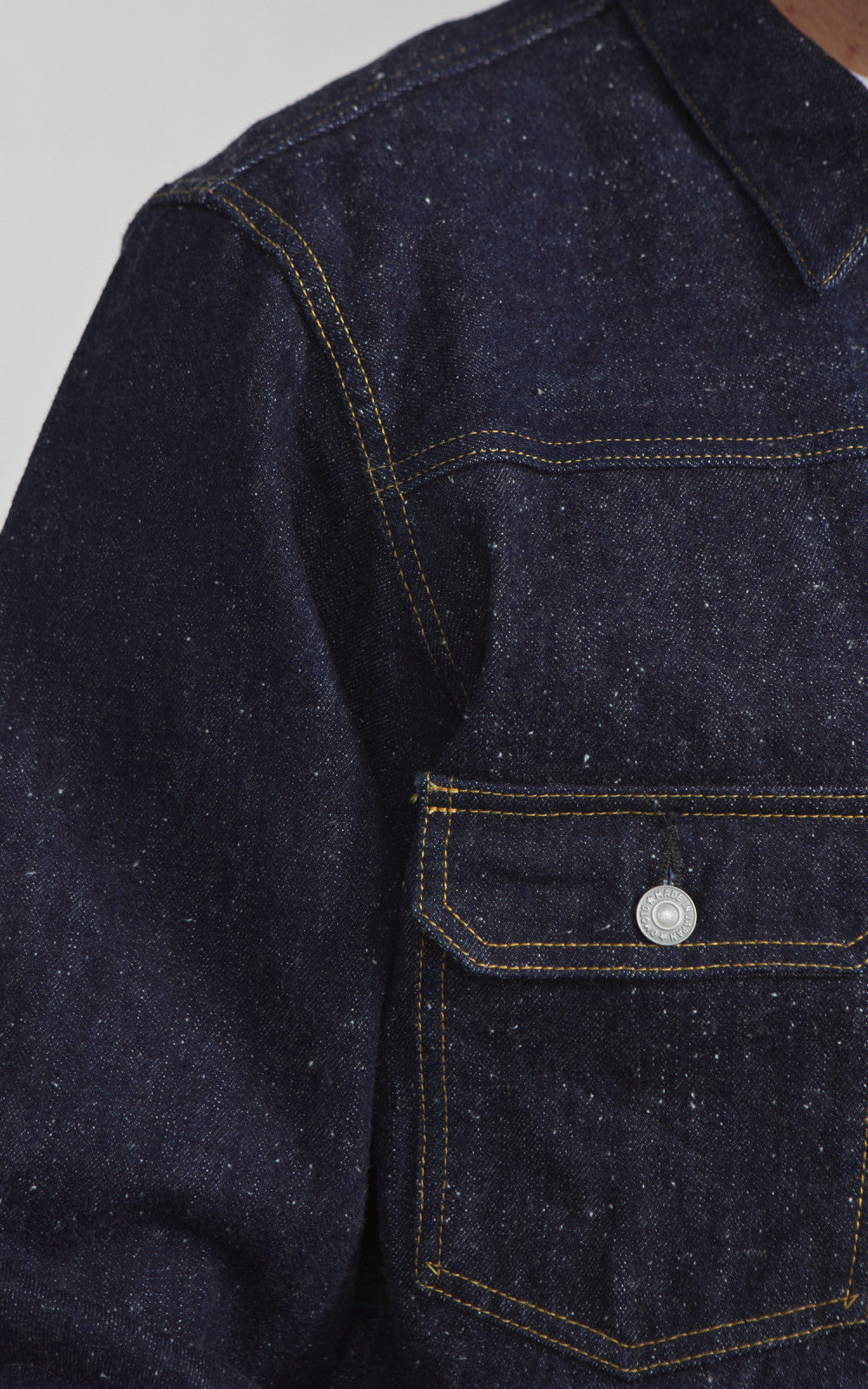 Omoto Denim 3212 Type 2 Denim Jacket Nep Denim Indigo 16oz