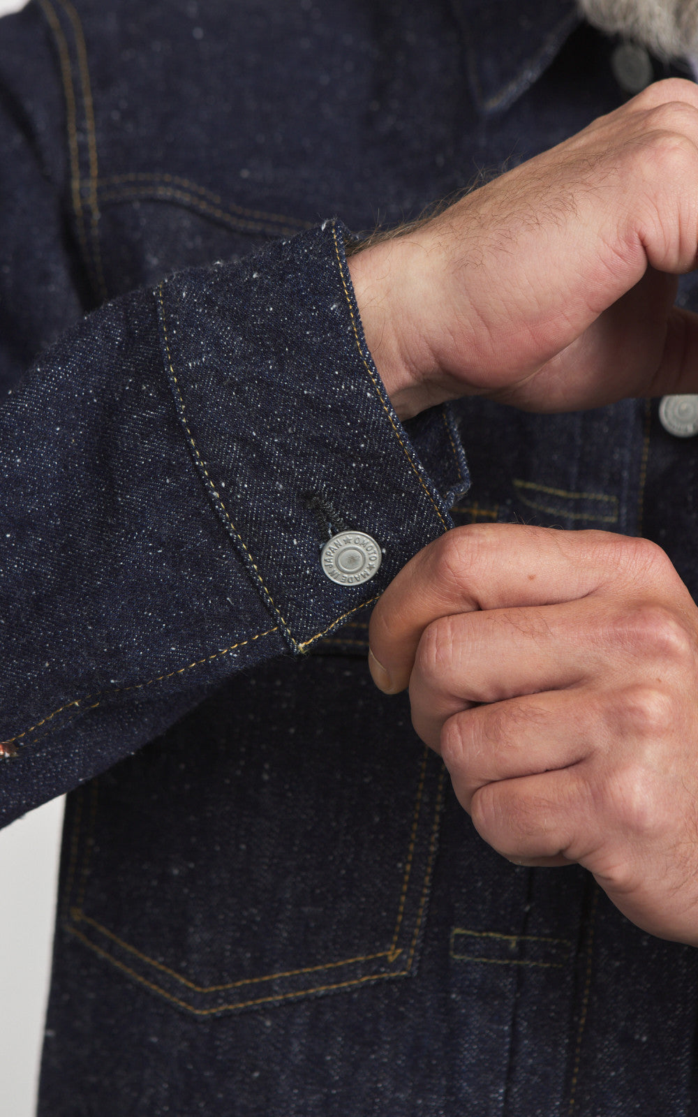 Omoto Denim 3212 Type 2 Denim Jacket Nep Denim Indigo 16oz