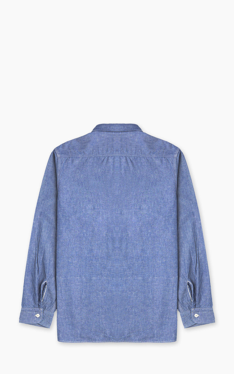 Omoto Denim 5017 High Density Chambray Work Shirt 5.5oz