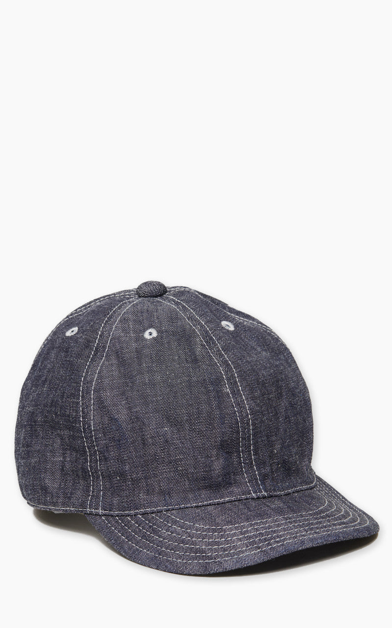 Omoto Denim 6-Panel Denim Cap Indigo